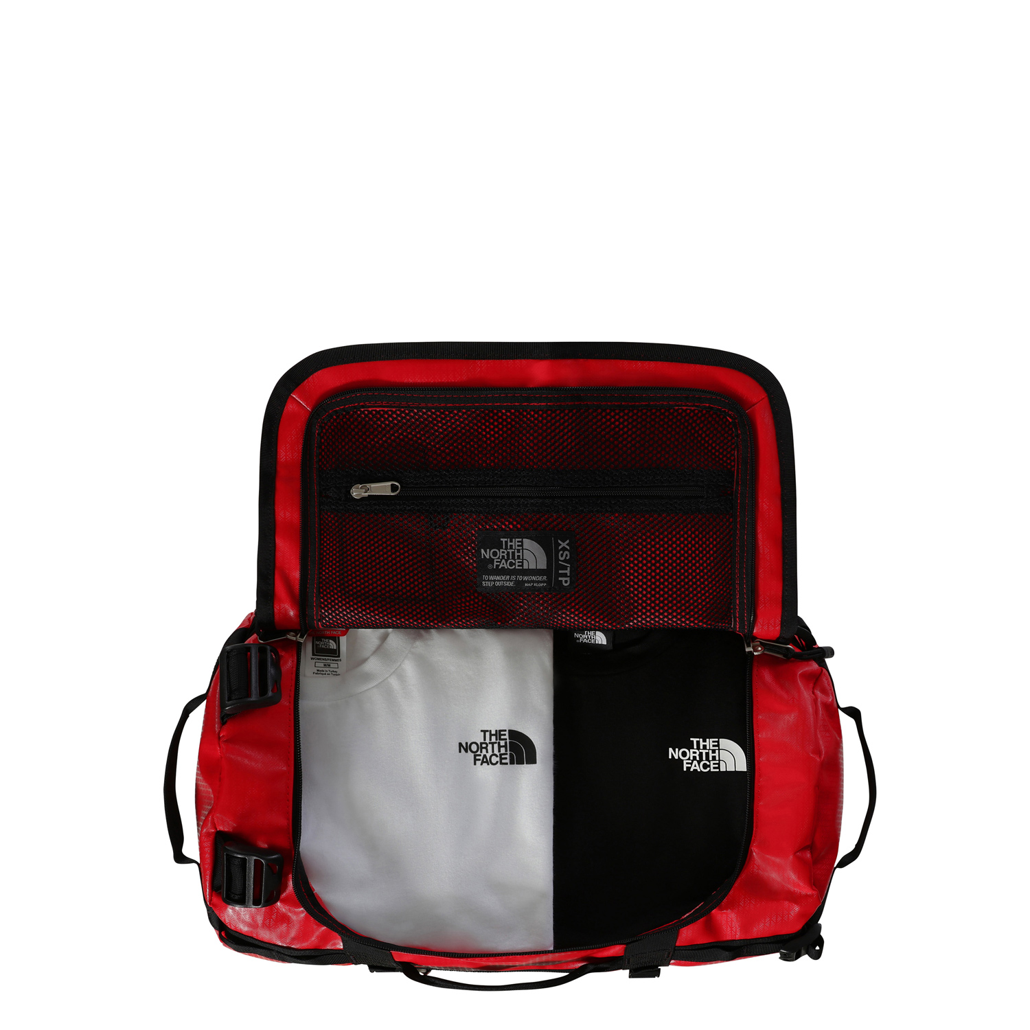 The North Face Reisetasche/Rucksack Base Camp Duffel XS Red-TNF Black-NPF Abbildung 3