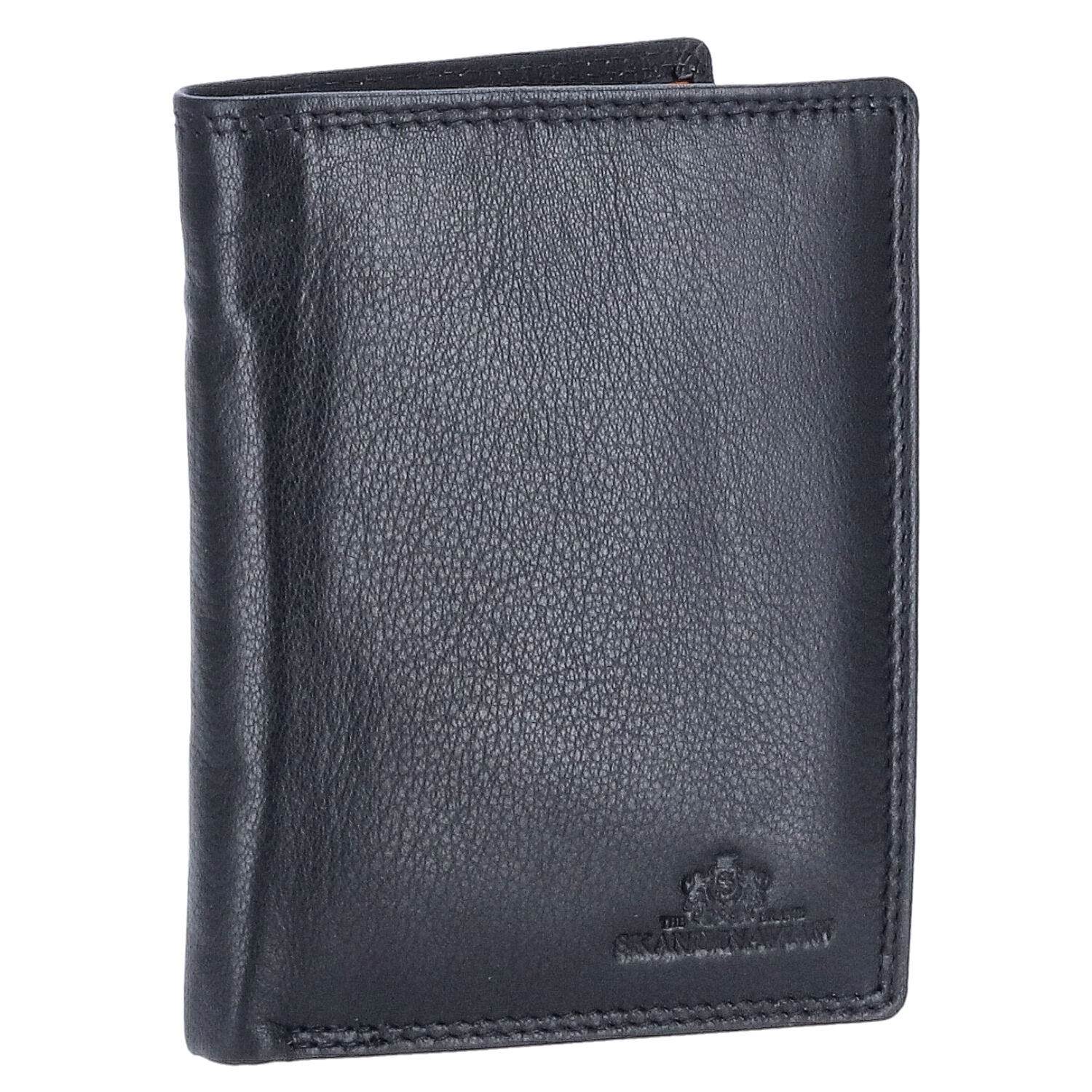 The Skandinavian Brand Lederbörse Hoch Multicolor  Black