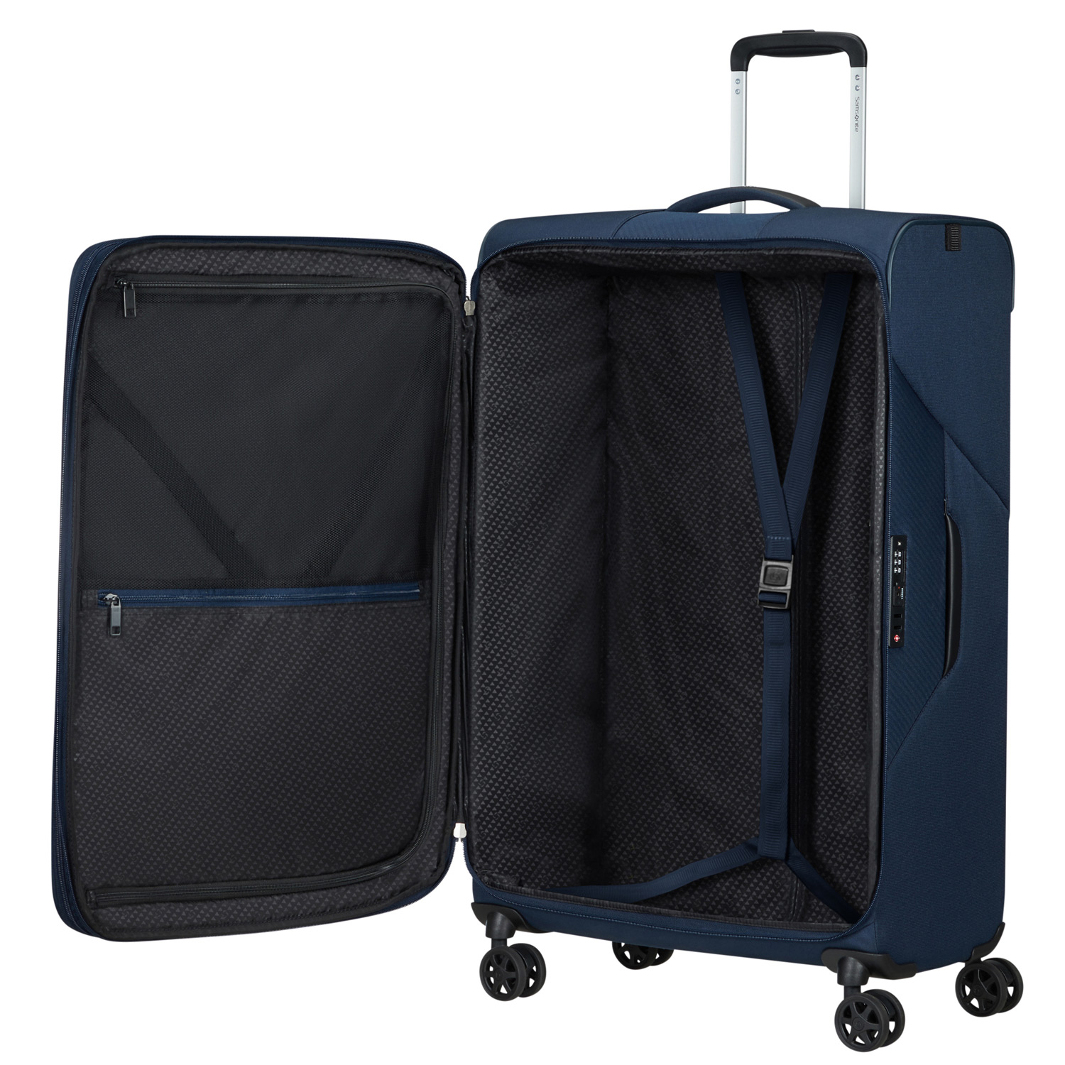 Samsonite 4-Rad Trolley 77/28 erw. Litebeam midnight blue Abbildung 7