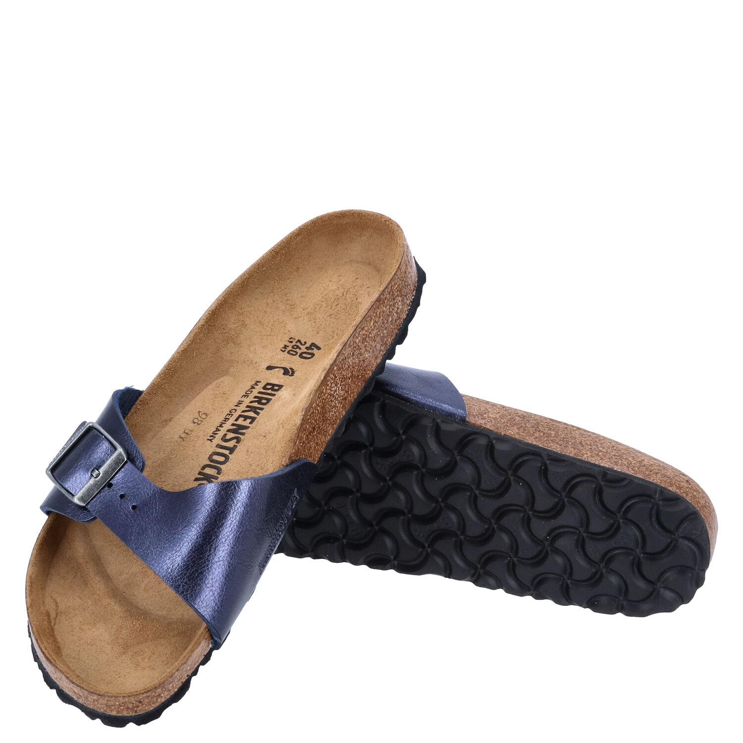 Birkenstock Sandalen Größe 40 Madrid BS Graceful Midnight Blue   Abbildung 1