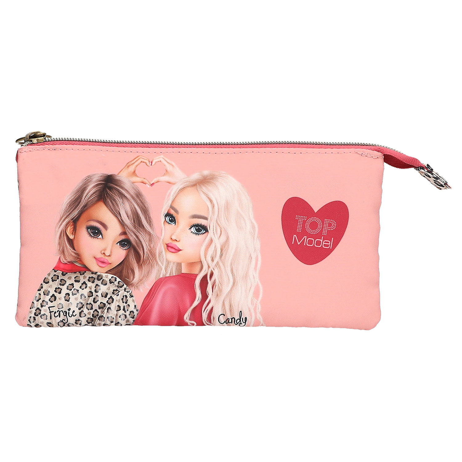 Depesche Fächerschlamper LEOHEART pink Abbildung 1