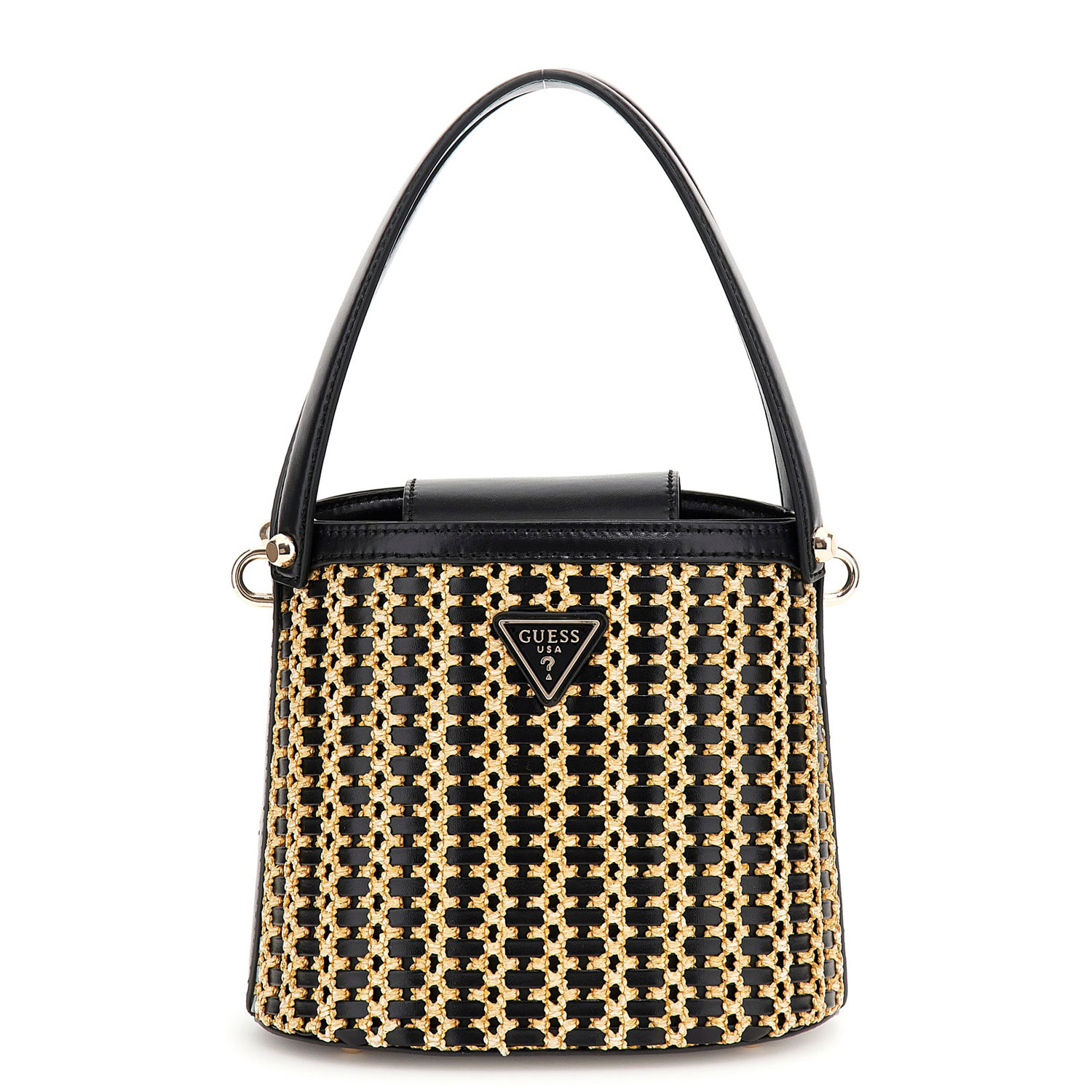 GUESS Umhängetasche Atalia natural/black