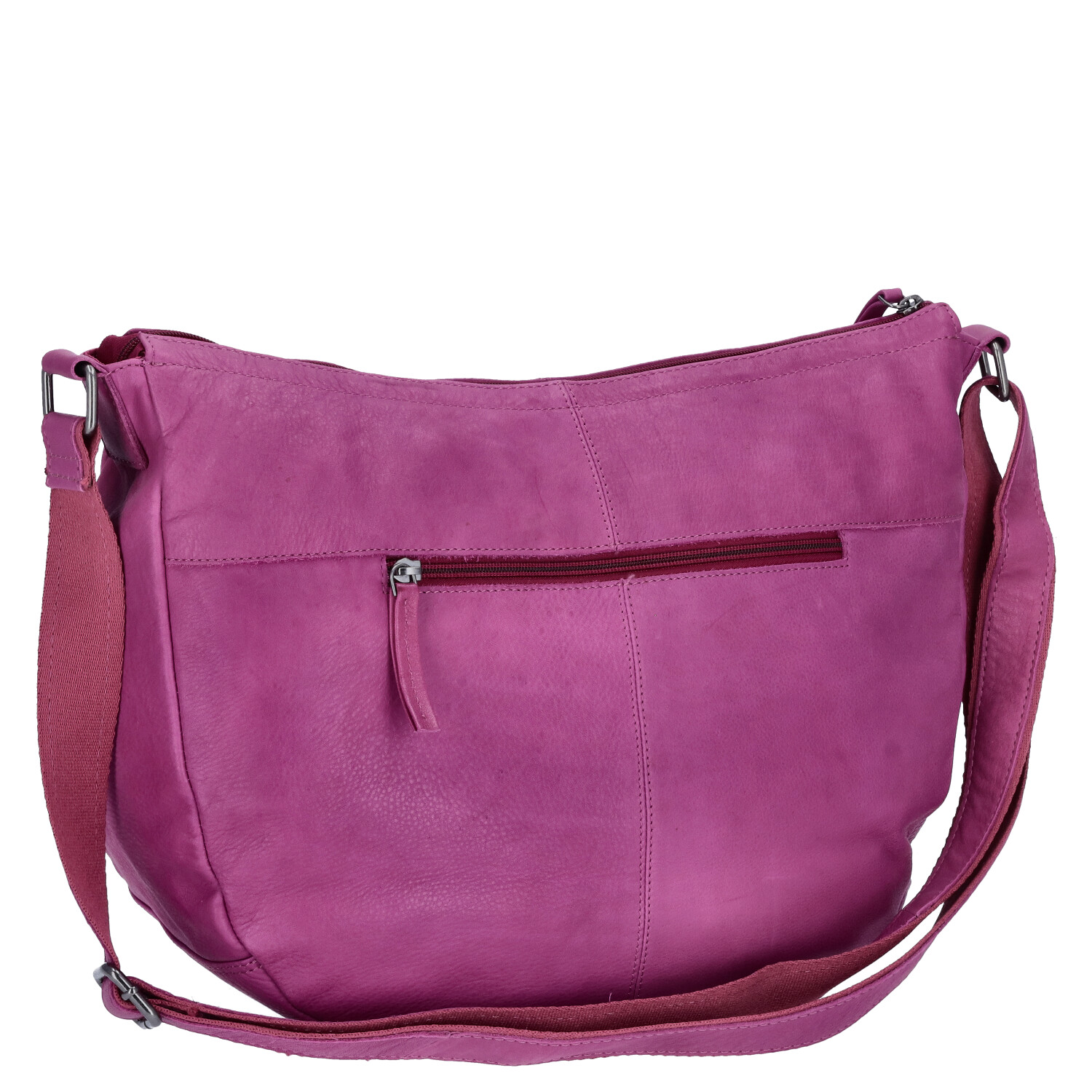 The Skandinavian Brand Leder Umhängetasche - Purple Abbildung 2