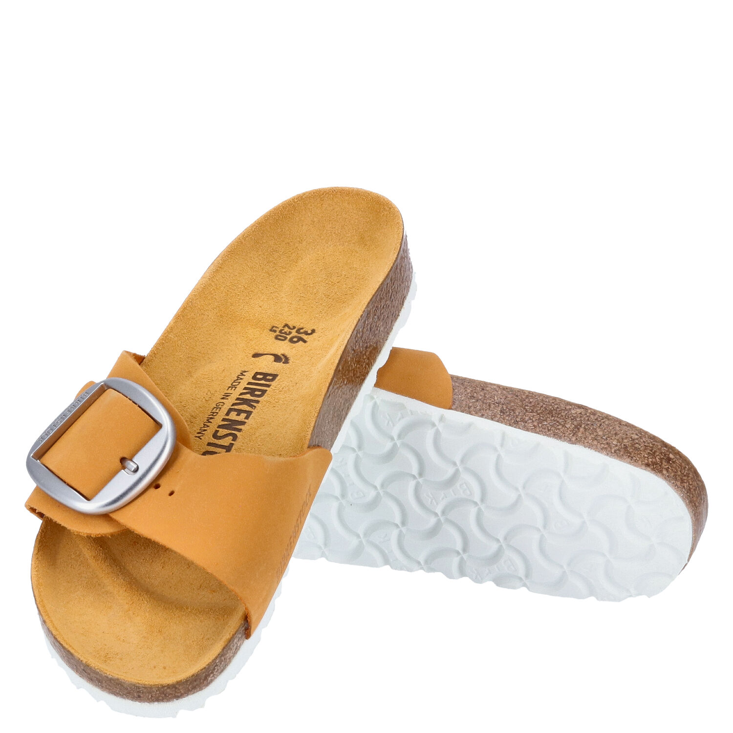 Birkenstock Sandalenn Größe 36 Madrid Big Buckle apricot  