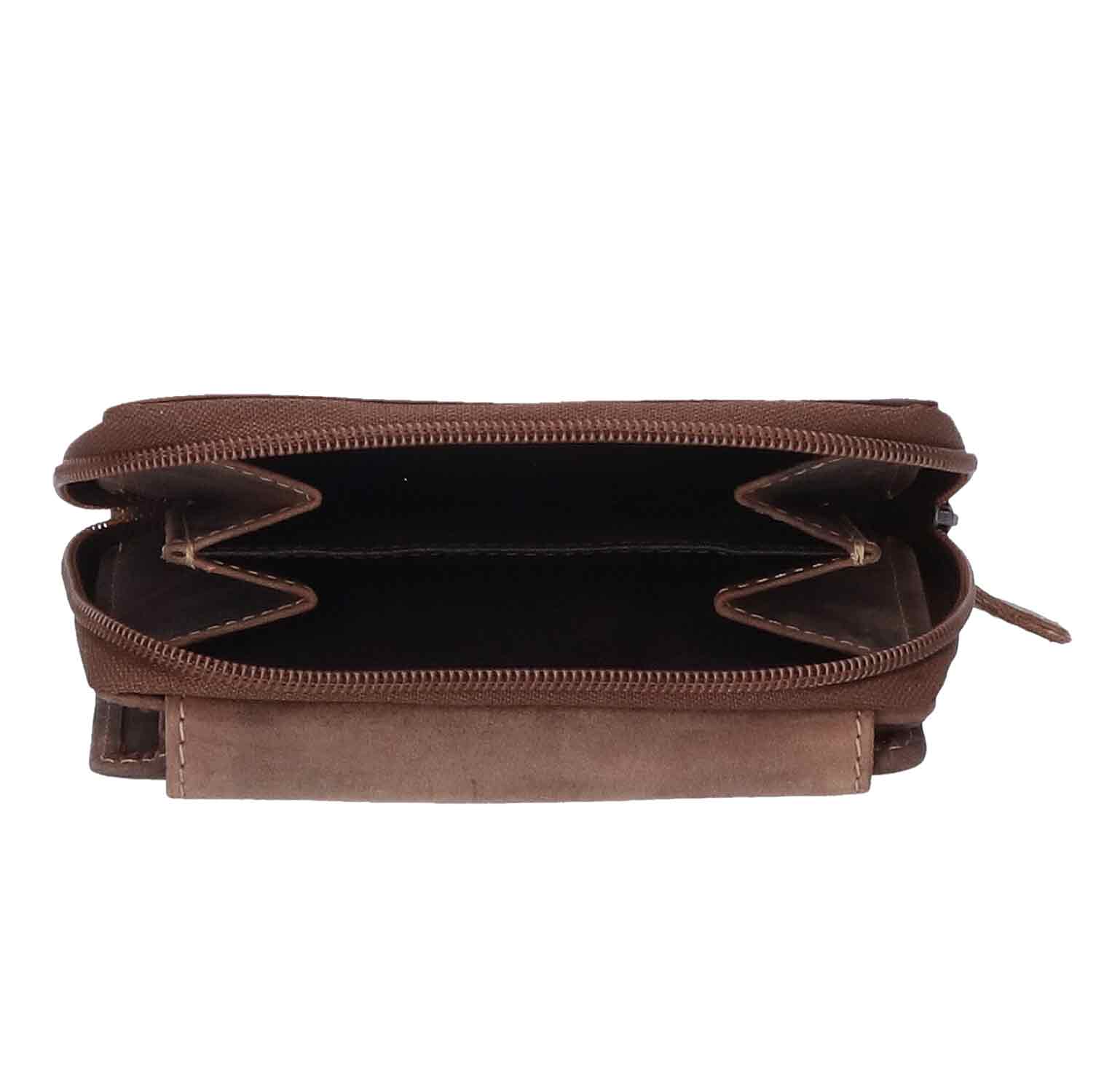 The Skandinavian Brand Lady Zip Wallet Hunter - tan Abbildung 3