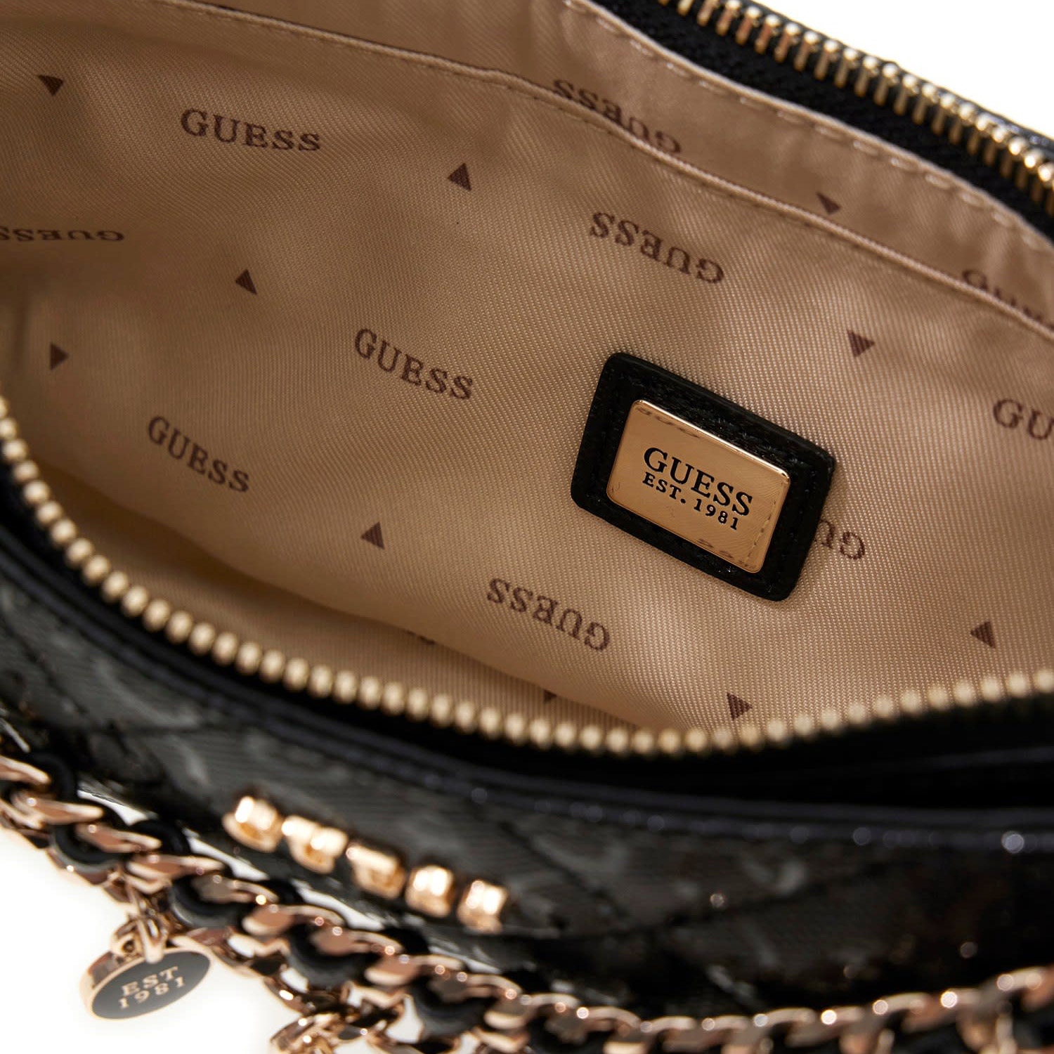 GUESS Umhängetasche Libby Black Abbildung 4