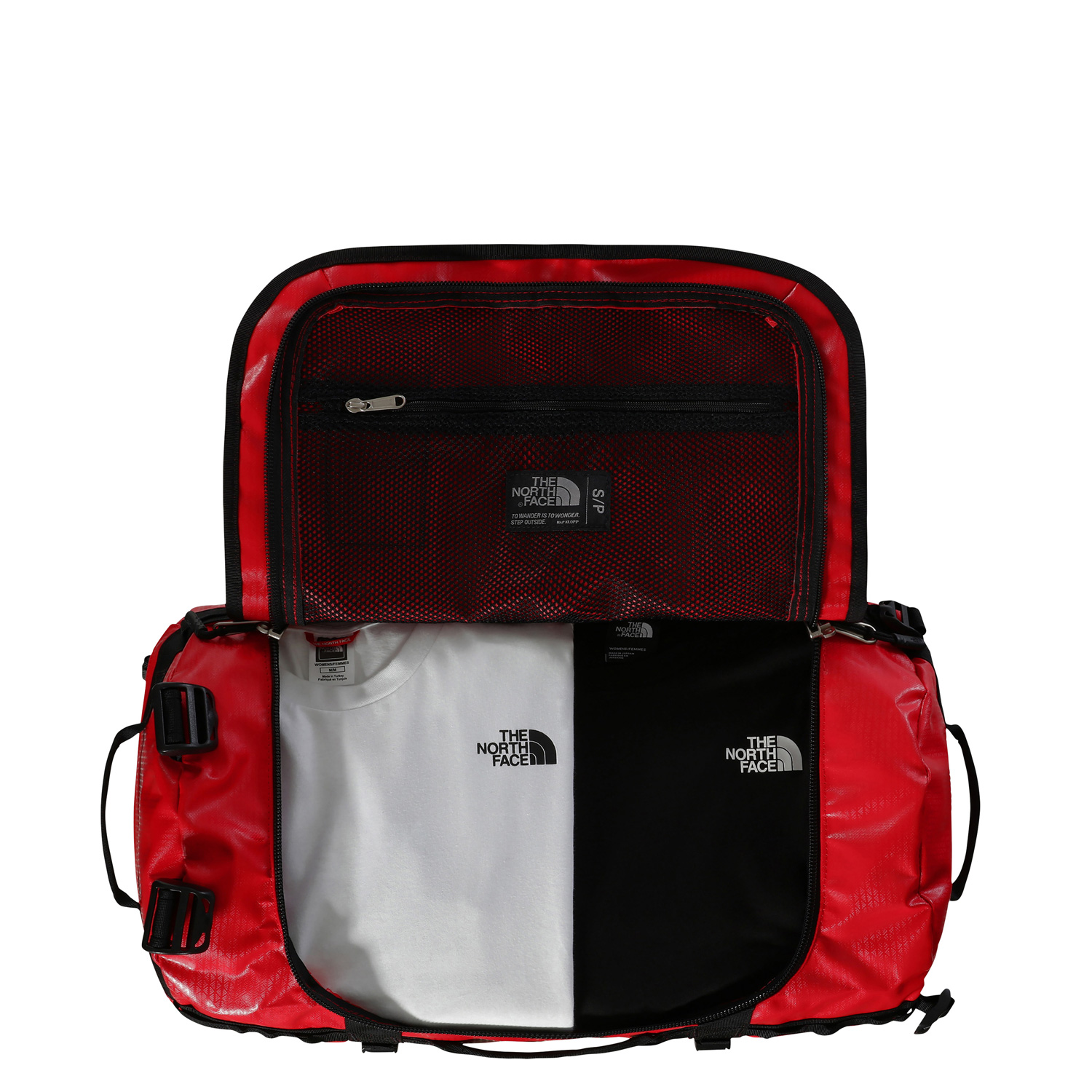 The North Face Reisetasche/Rucksack Base Camp Duffel S TNF Red-TNF Black Abbildung 3
