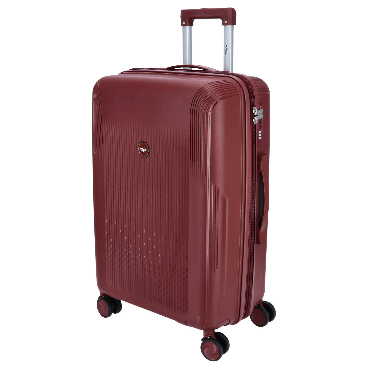 DYX 4 Rollen Trolley 3er Set S/M/L Palermo rot Abbildung 3