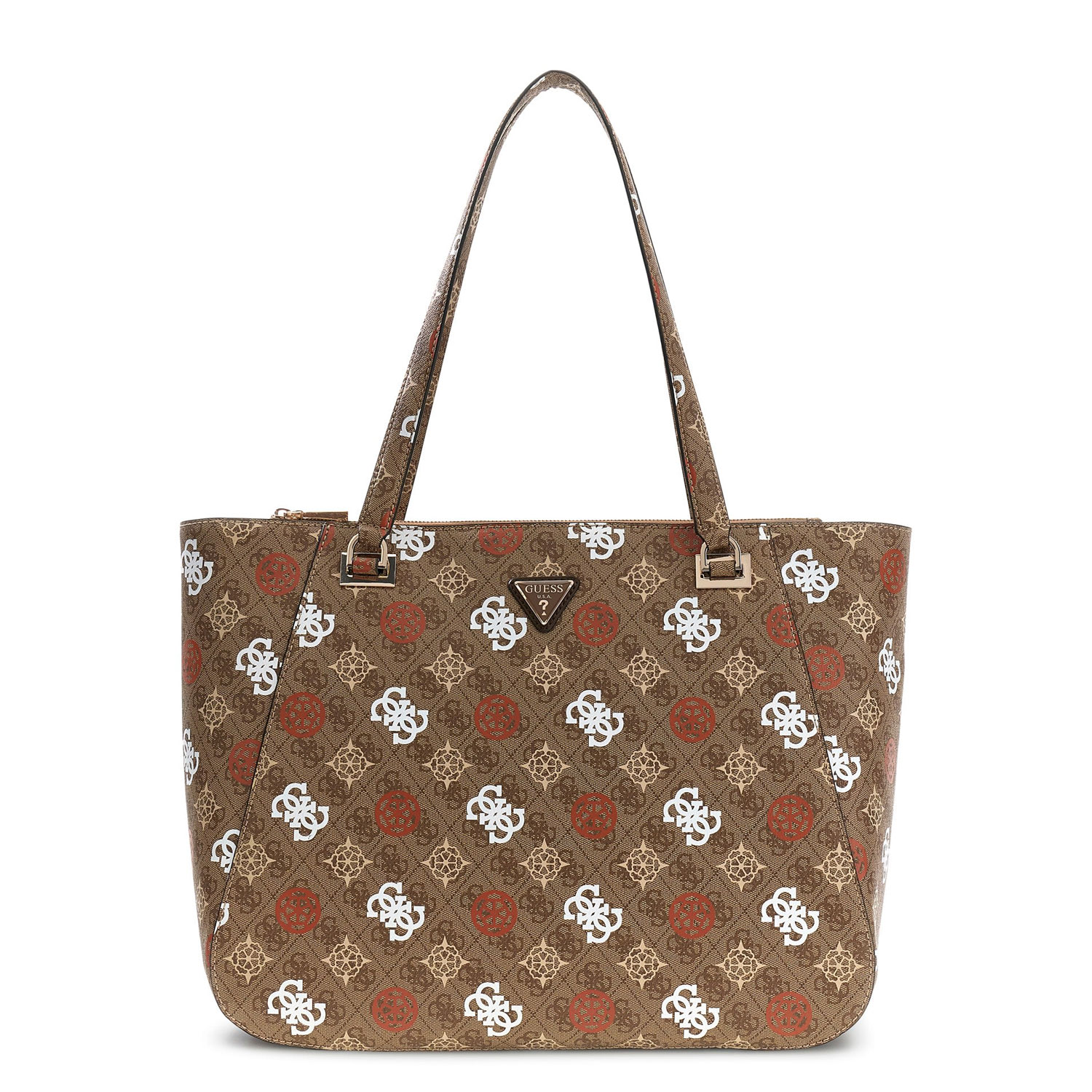 GUESS Shopper Handtasche Eliette Logo Latte Logo/Ginger Abbildung 6