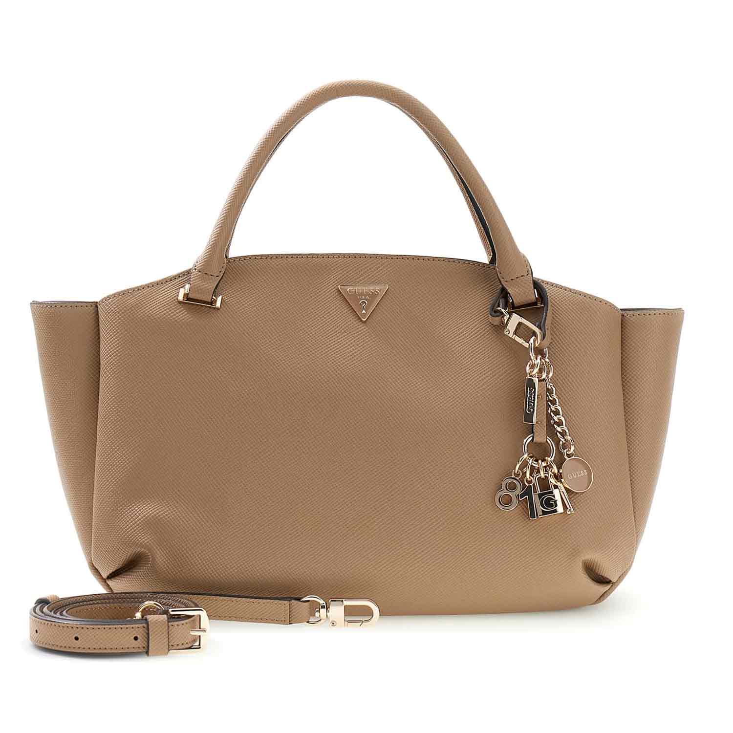 GUESS Handtasche Gilda 3 Comp beige Abbildung 2