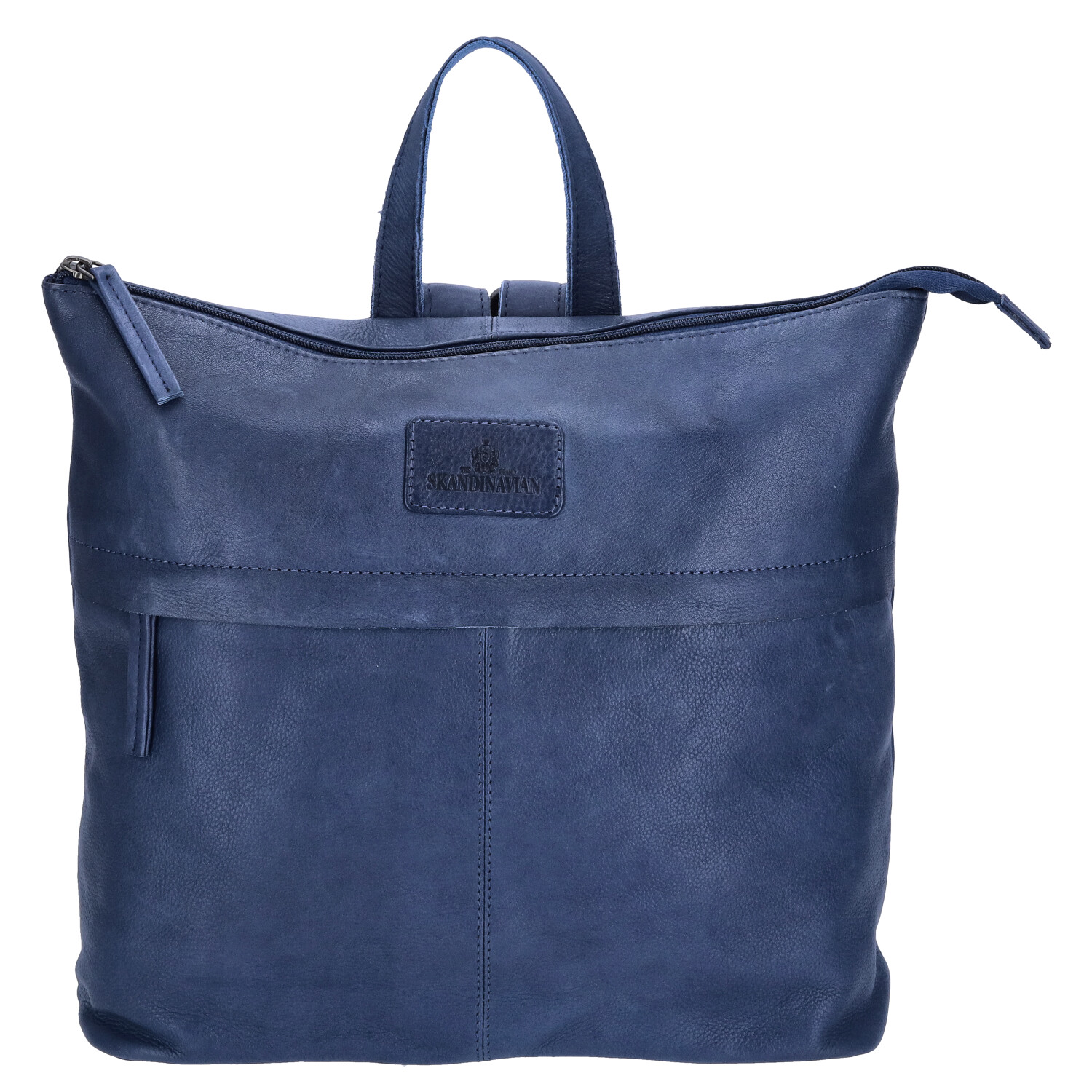 The Skandinavian Brand Damen Leder Rucksack  Blue Abbildung 4