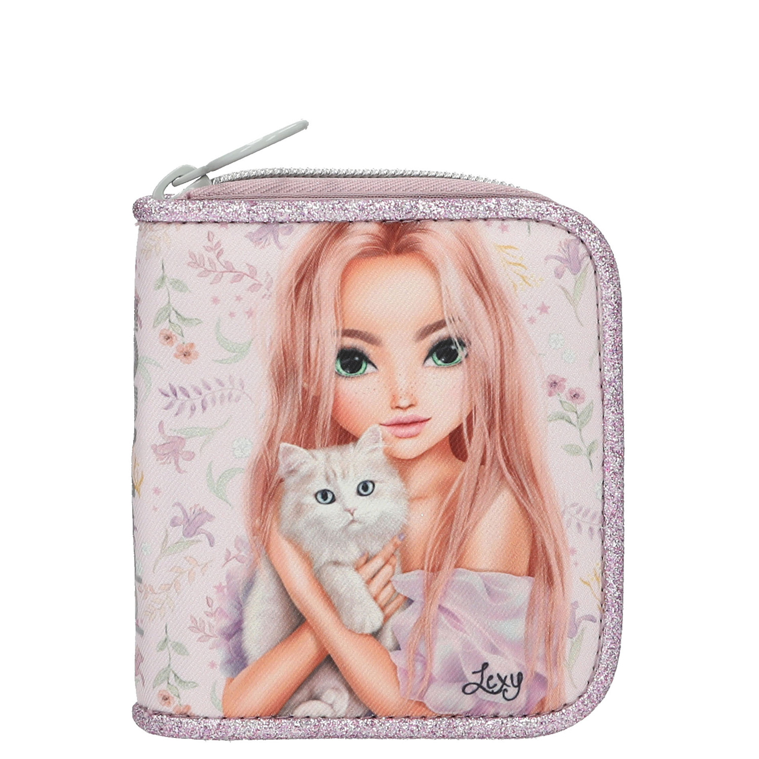 Depesche Kinder Portemonnaie TOPModel BLooming Kitty Flieder Abbildung 1