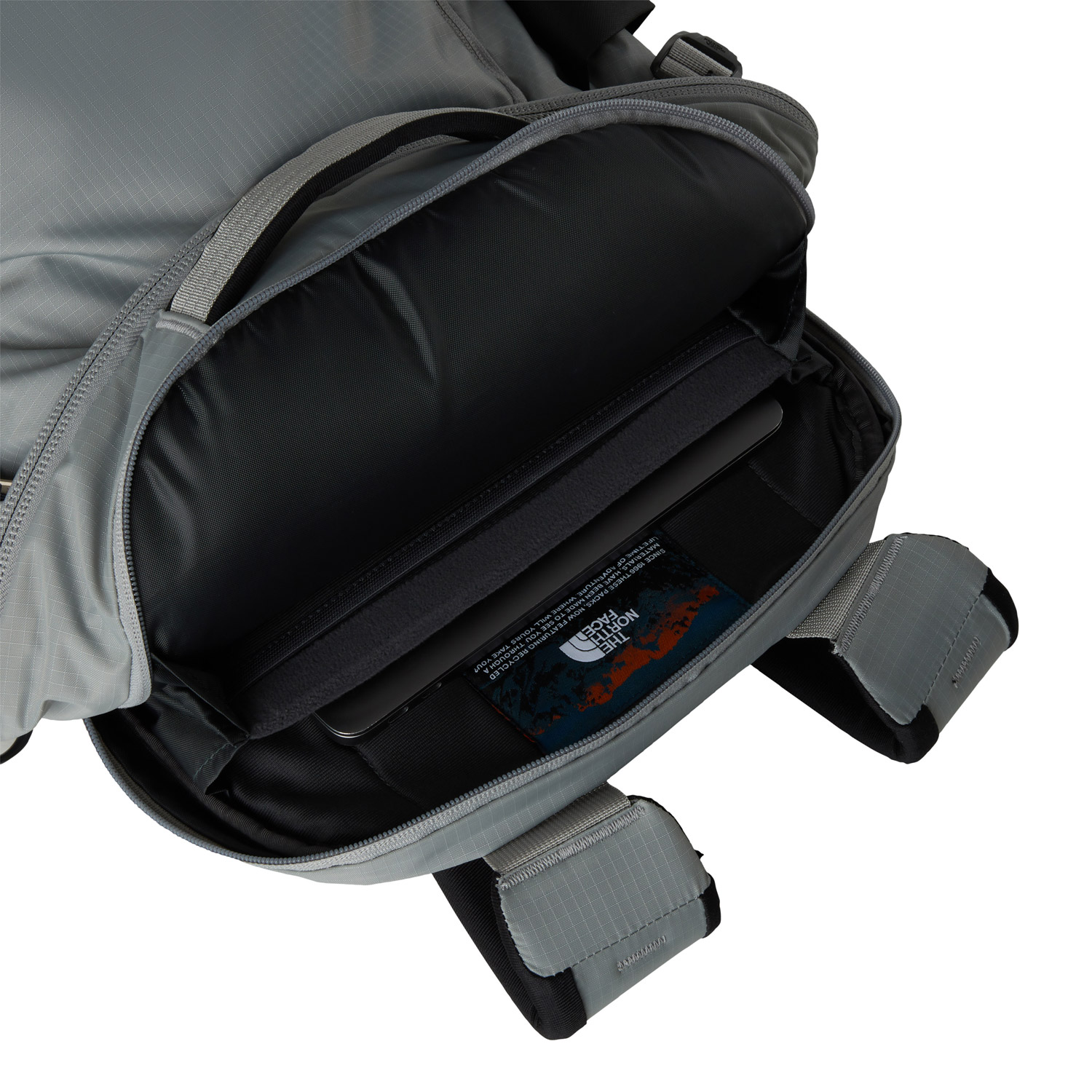 The North Face Tagesrucksack Router Meld Grey-TNF Black-NPF Abbildung 6