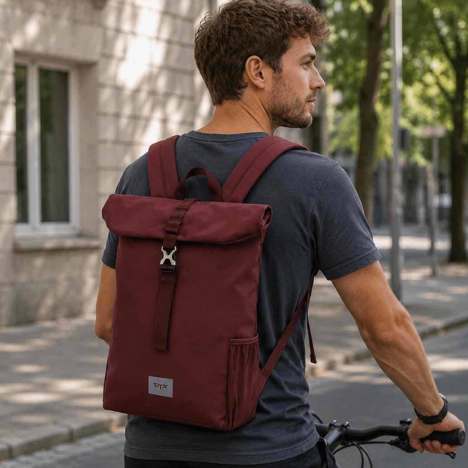 DYX Großer Freizeitrucksack  Reflection I rot Abbildung 2