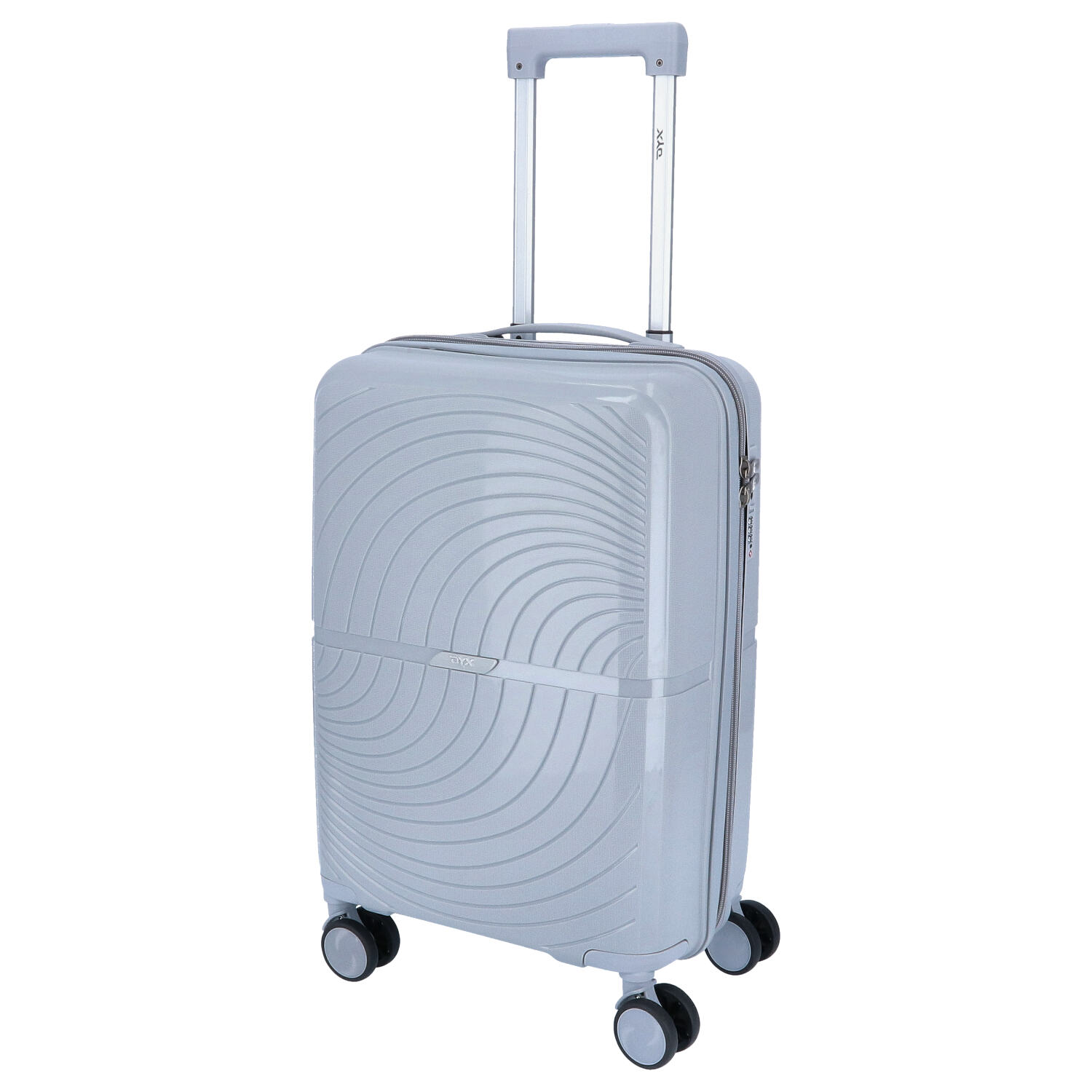 DYX 4 Rollen Trolley S 56 cm Paris hellgrau Abbildung 1