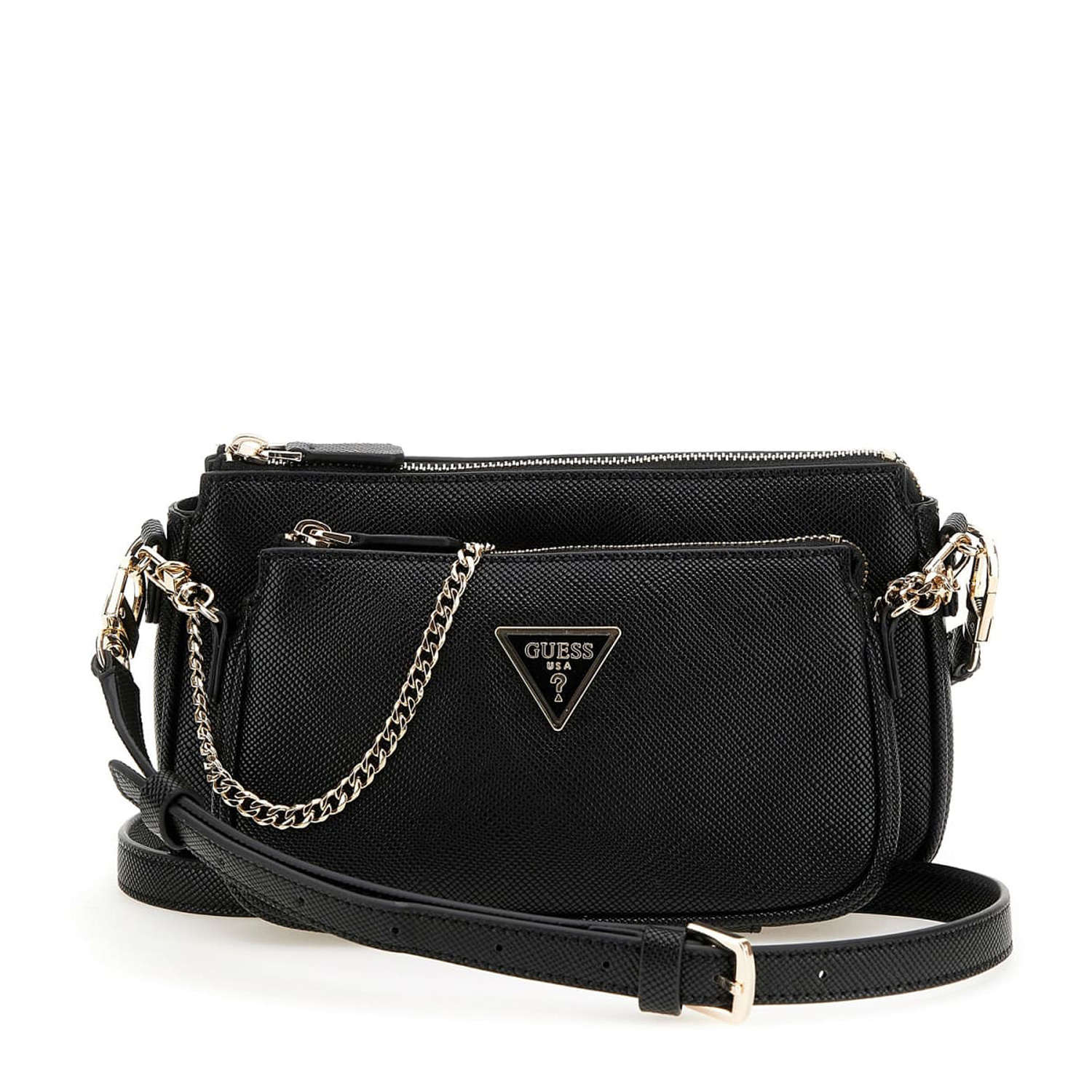 GUESS Schultertasche Noelle II Black