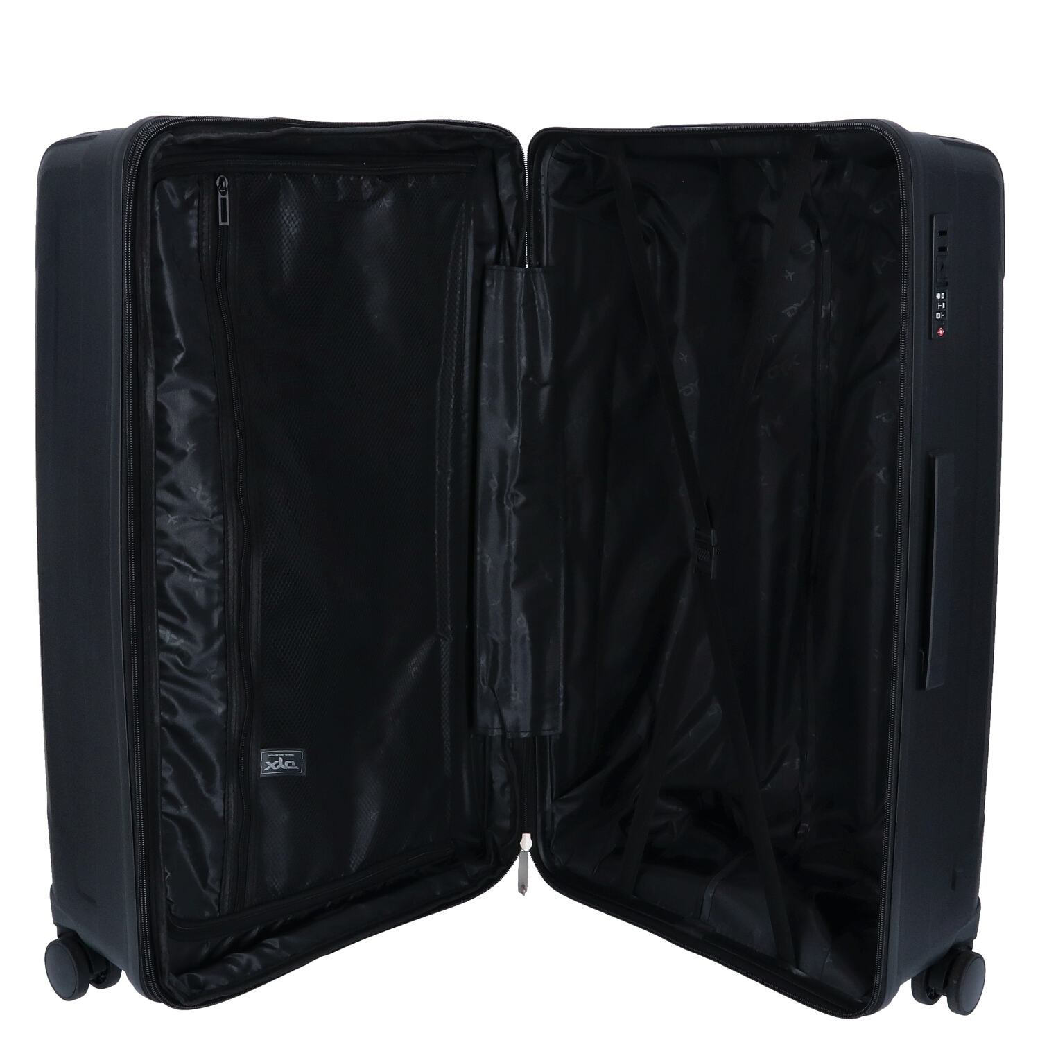 DYX 4 Rollen Trolley 3er Set S/M/L New York schwarz Abbildung 6