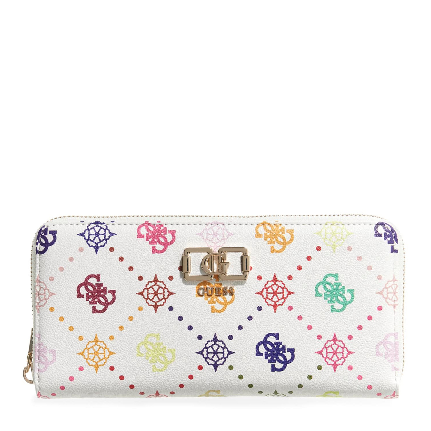 GUESS Damen Geldbörse Emelie Logo multi Logo Abbildung 1