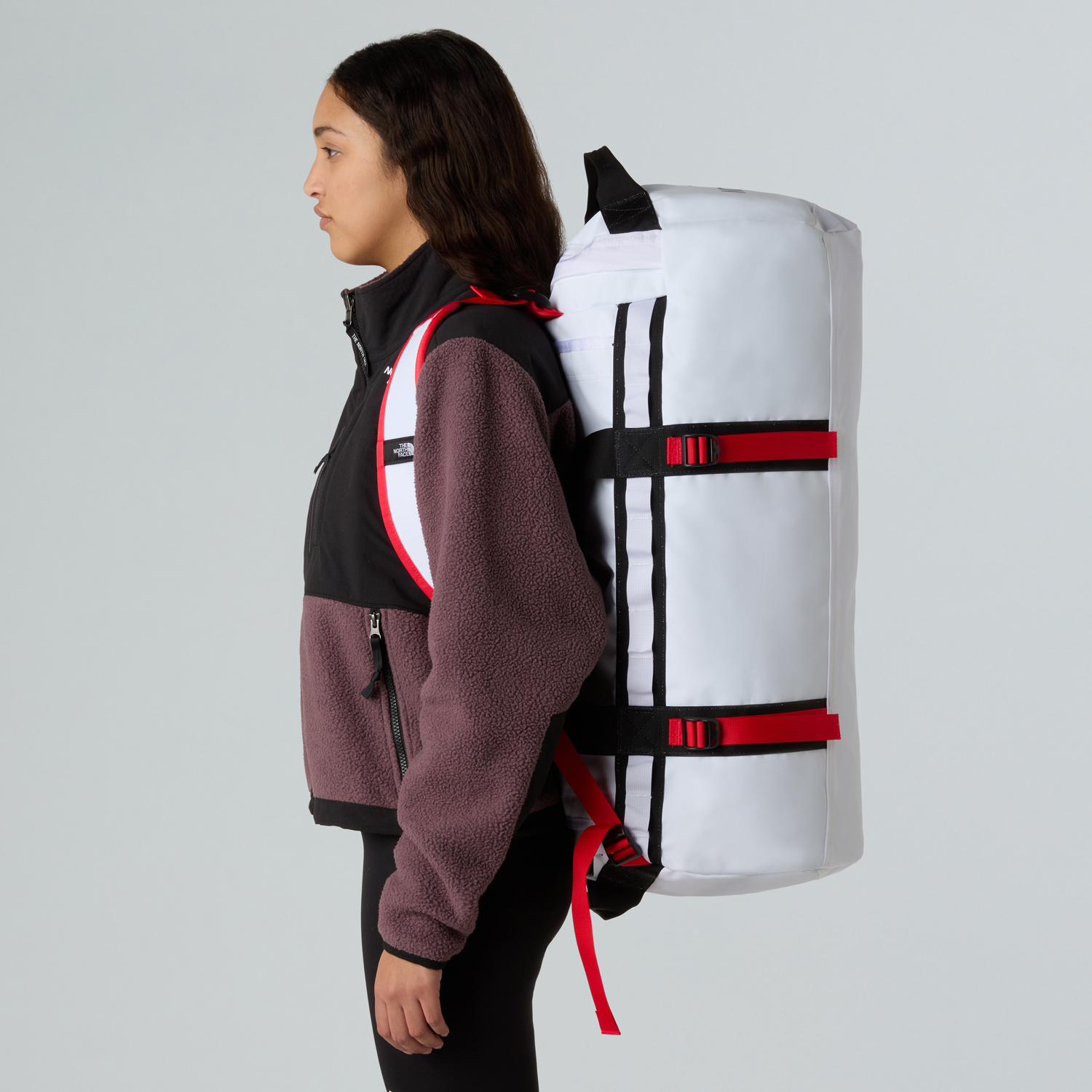 The North Face Reisetasche/Rucksack Base Camp Duffel M TNF White/TNF B Abbildung 4