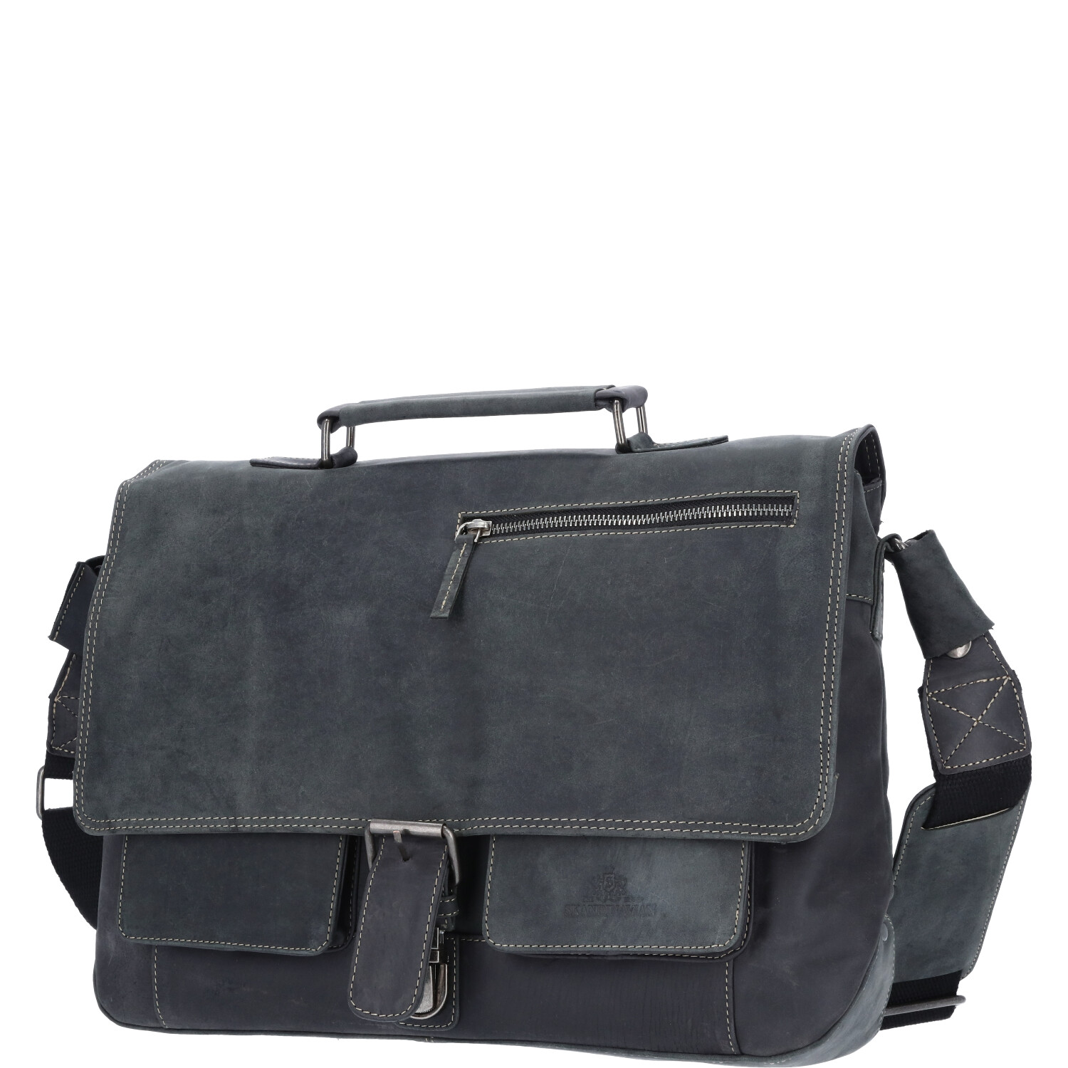 The Skandinavian Brand Aktentasche/Laptop Bag Cow Oil  schwarz