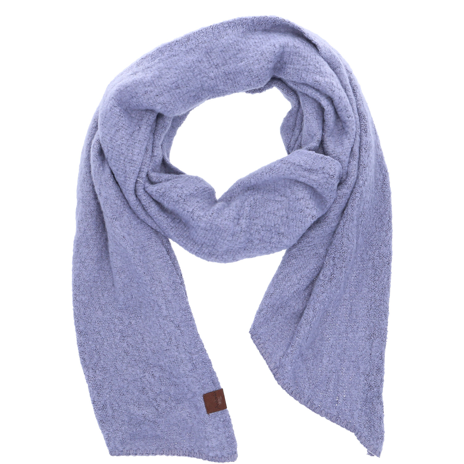 Antonio Damen Strick Schal Bouclé  lavender Abbildung 1 Antonio Damen Strick Schal Bouclé  lavender Abbildung 1