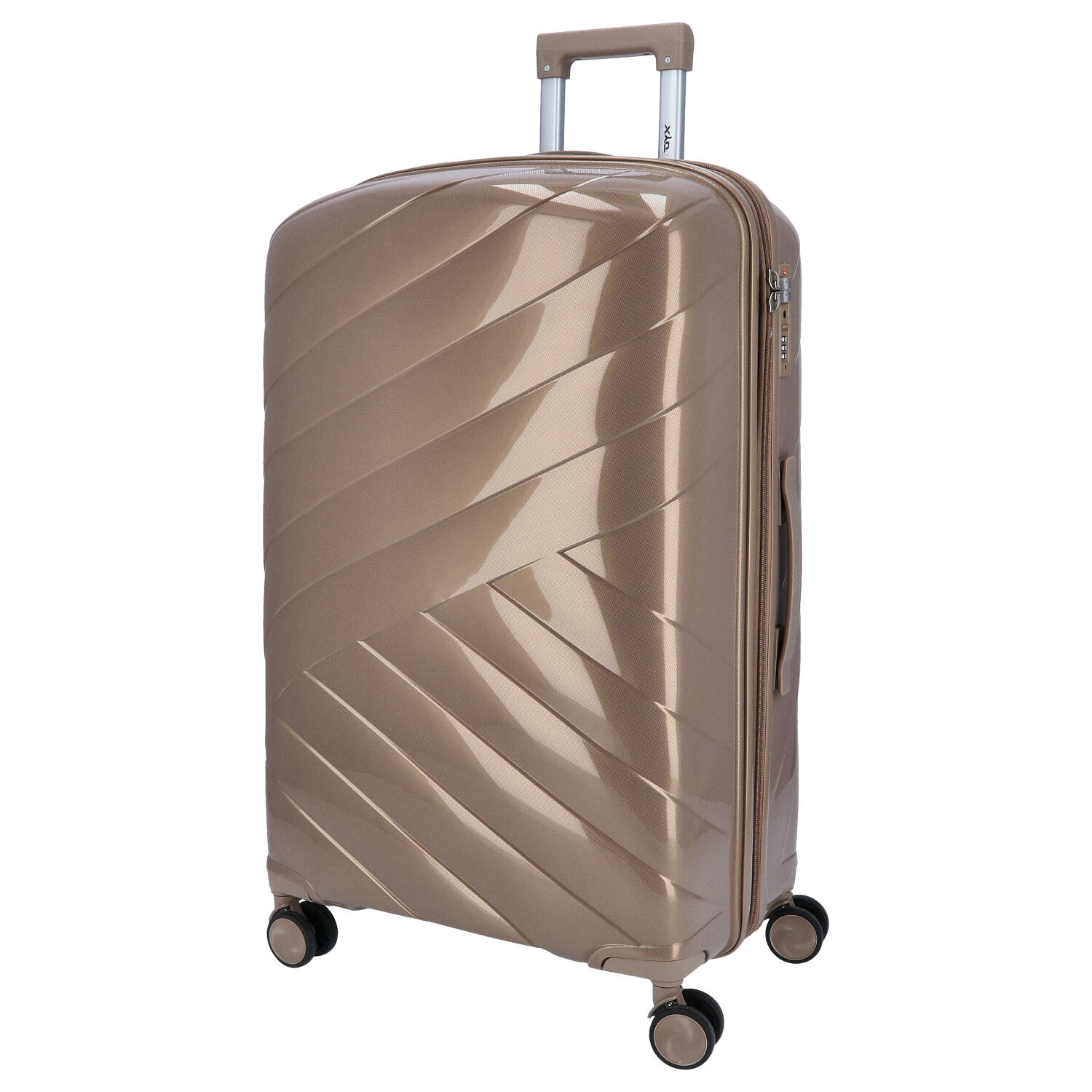 DYX 4 Rollen Trolley 3er Set S/M/L Dubai gold Abbildung 4