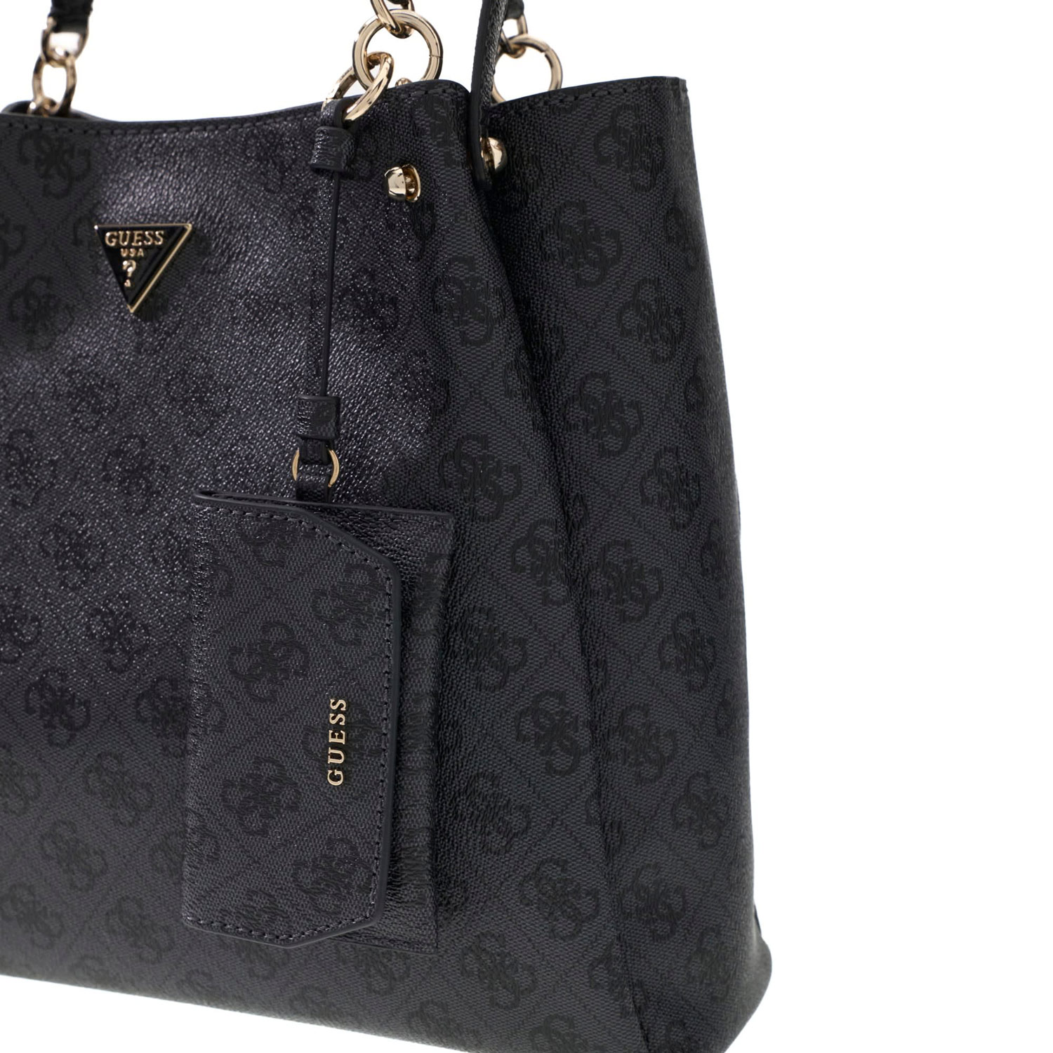 GUESS Shopper LORELLA LOGO GRLFRND TOTE Coal Logo Abbildung 4