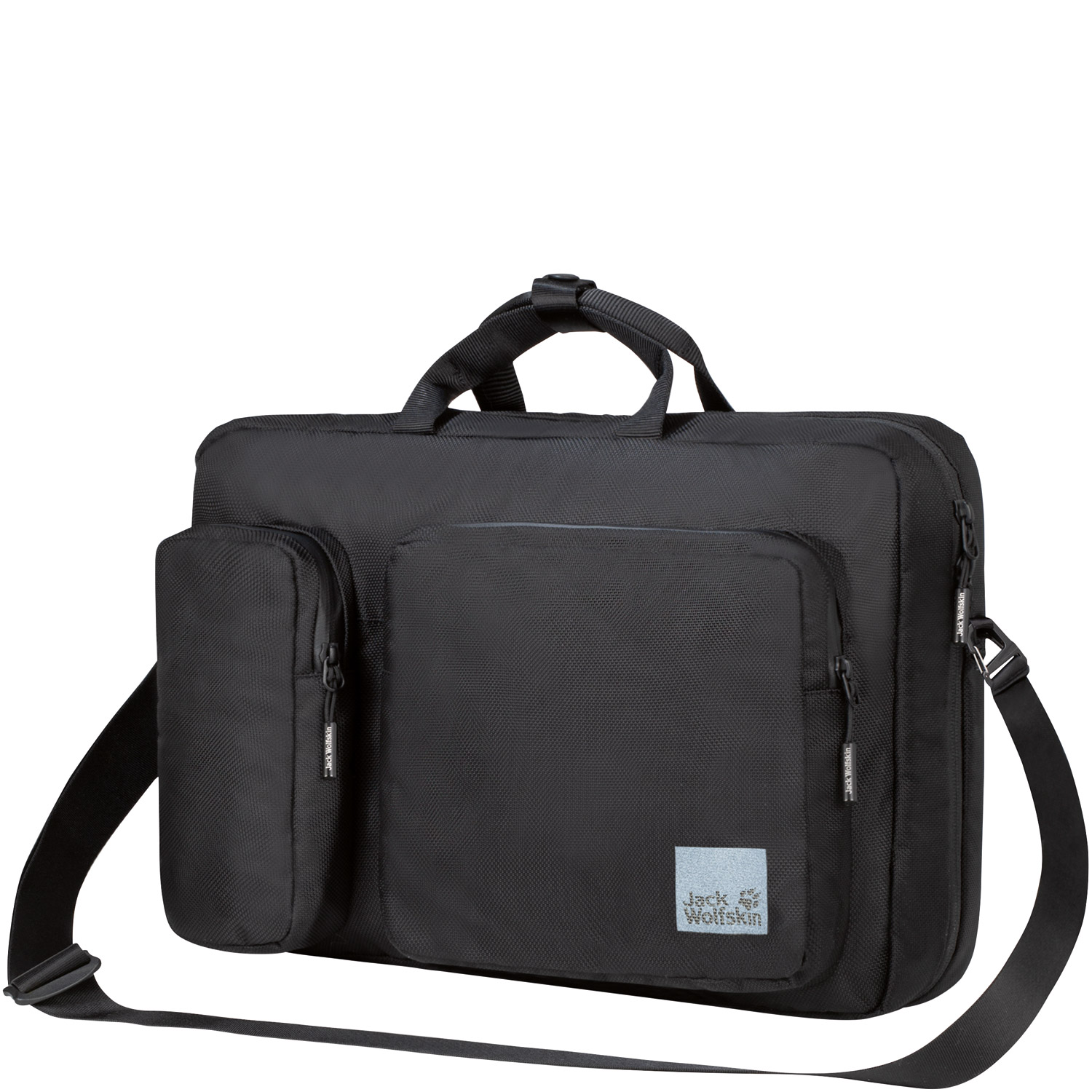 Jack Wolfskin Laptop Tasche/Rucksack New York 2IN1 Flipbag ultra black