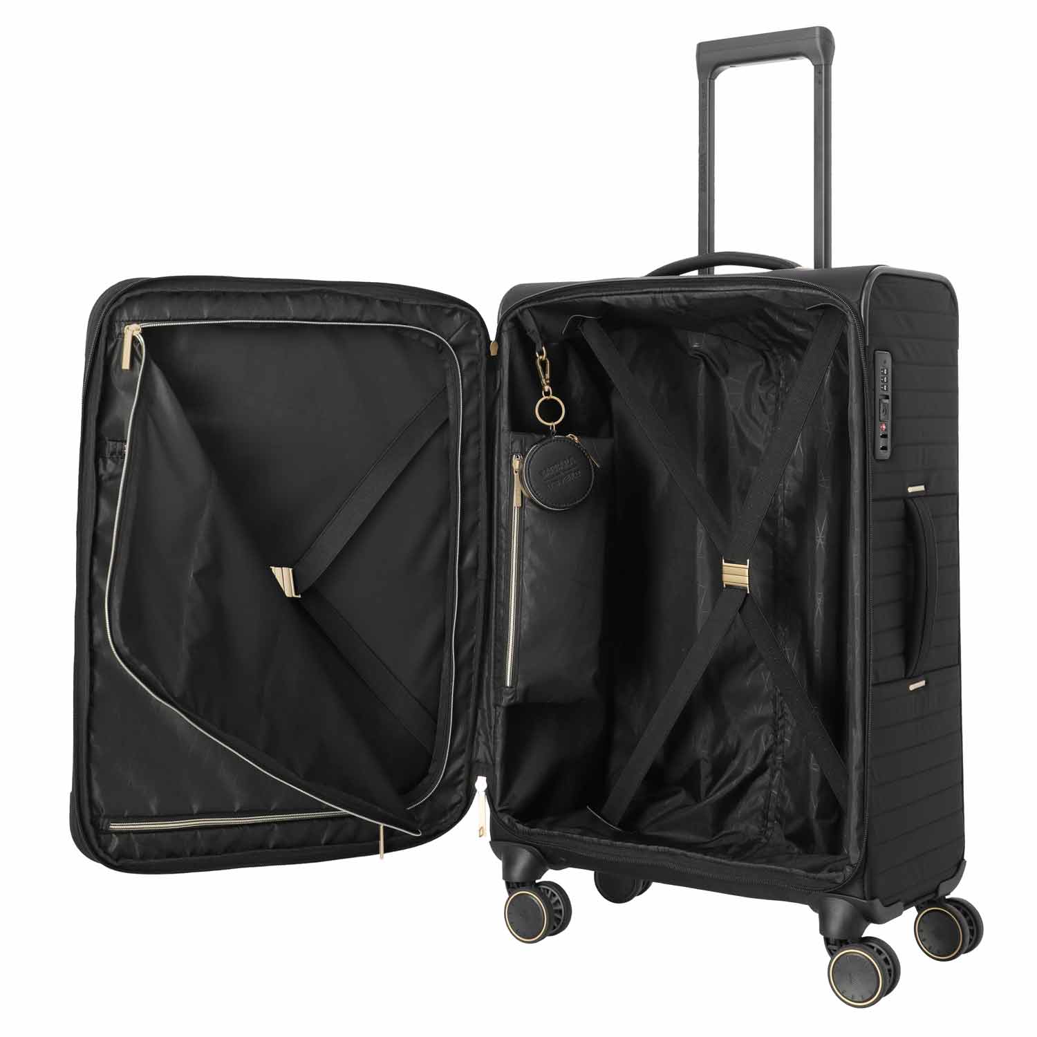 Travelite 4-Rad Trolley M erweiterbar Barbara STEPP schwarz Abbildung 4