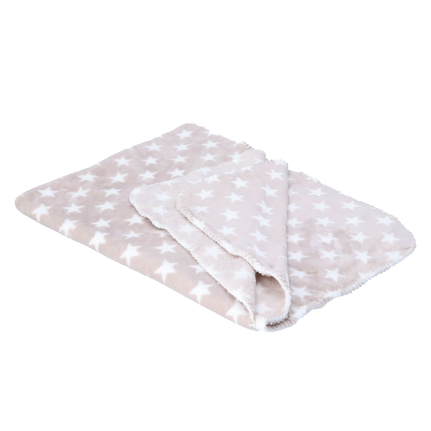 Antonio Baby Plüsch Decke mit Lama Stofftier  30-Braun Abbildung 2