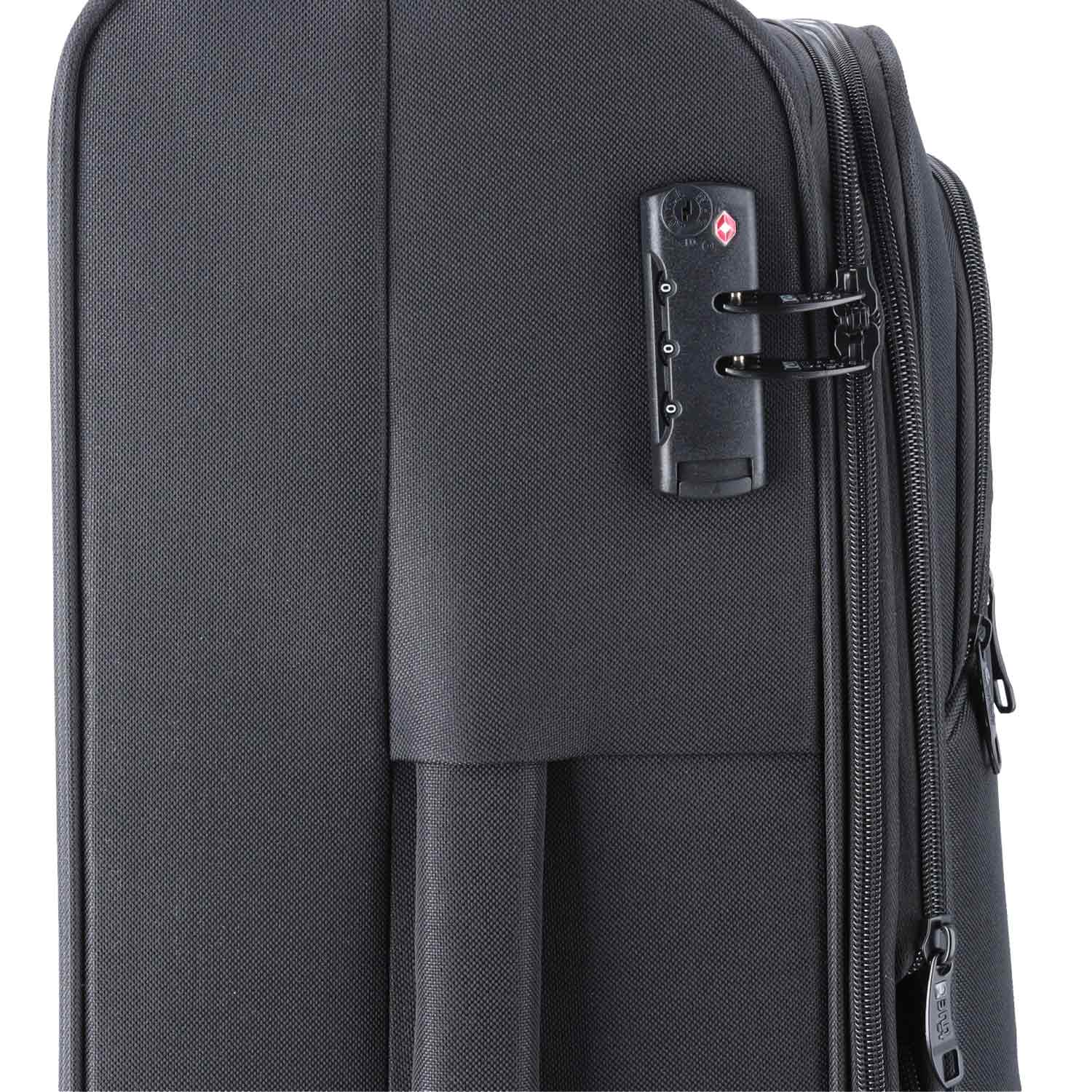 TheTrueC 4 Rollen Koffer Superlight 68cm Kopenhagen Black Abbildung 4