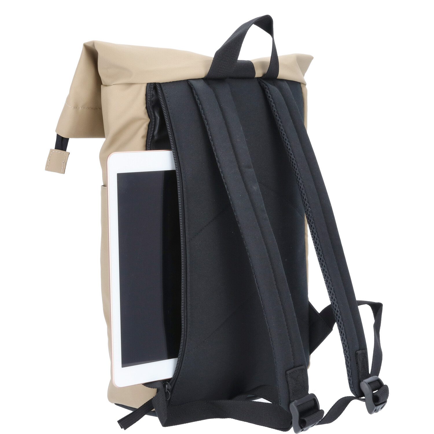 TheTrueC Stylischer Tagesrucksack für Alltag Alma beige Abbildung 6