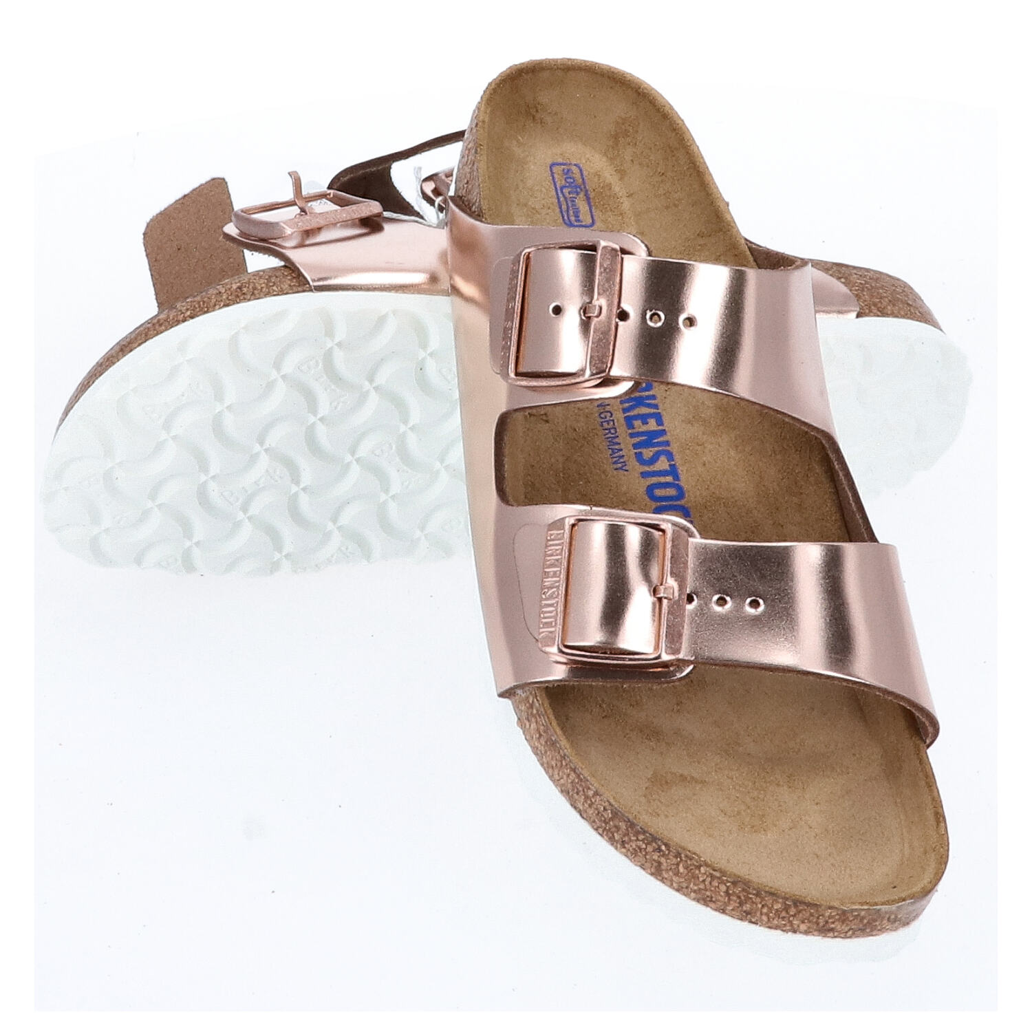 Birkenstock Sandalen Größe 40 Arizona BS Metallic Copper   Abbildung 1