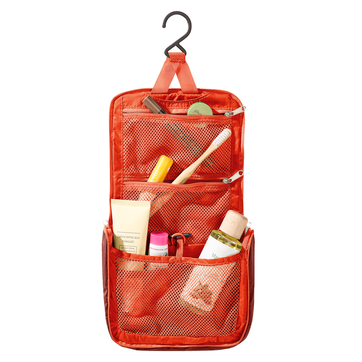 Deuter Reise Waschtasche Wash Center Lite I papaya-redwood Abbildung 2