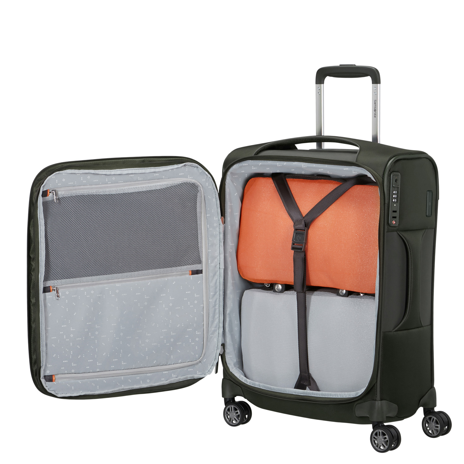 Samsonite 4-Rad Trolley 55/20 erweiterbar RE-Lite climbing ivy Abbildung 7