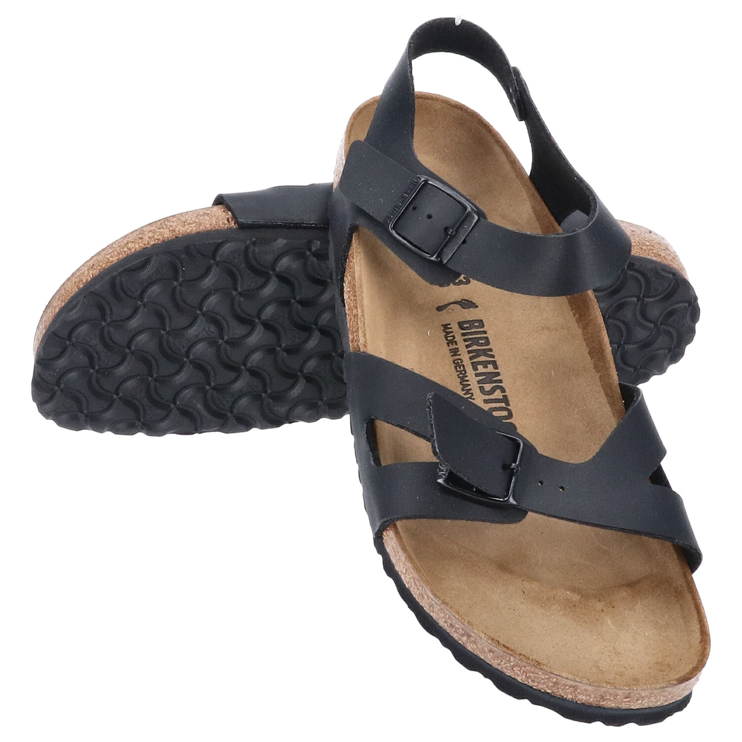 Birkenstock Sandalen Größe 43 Rio BS Black   Abbildung 1