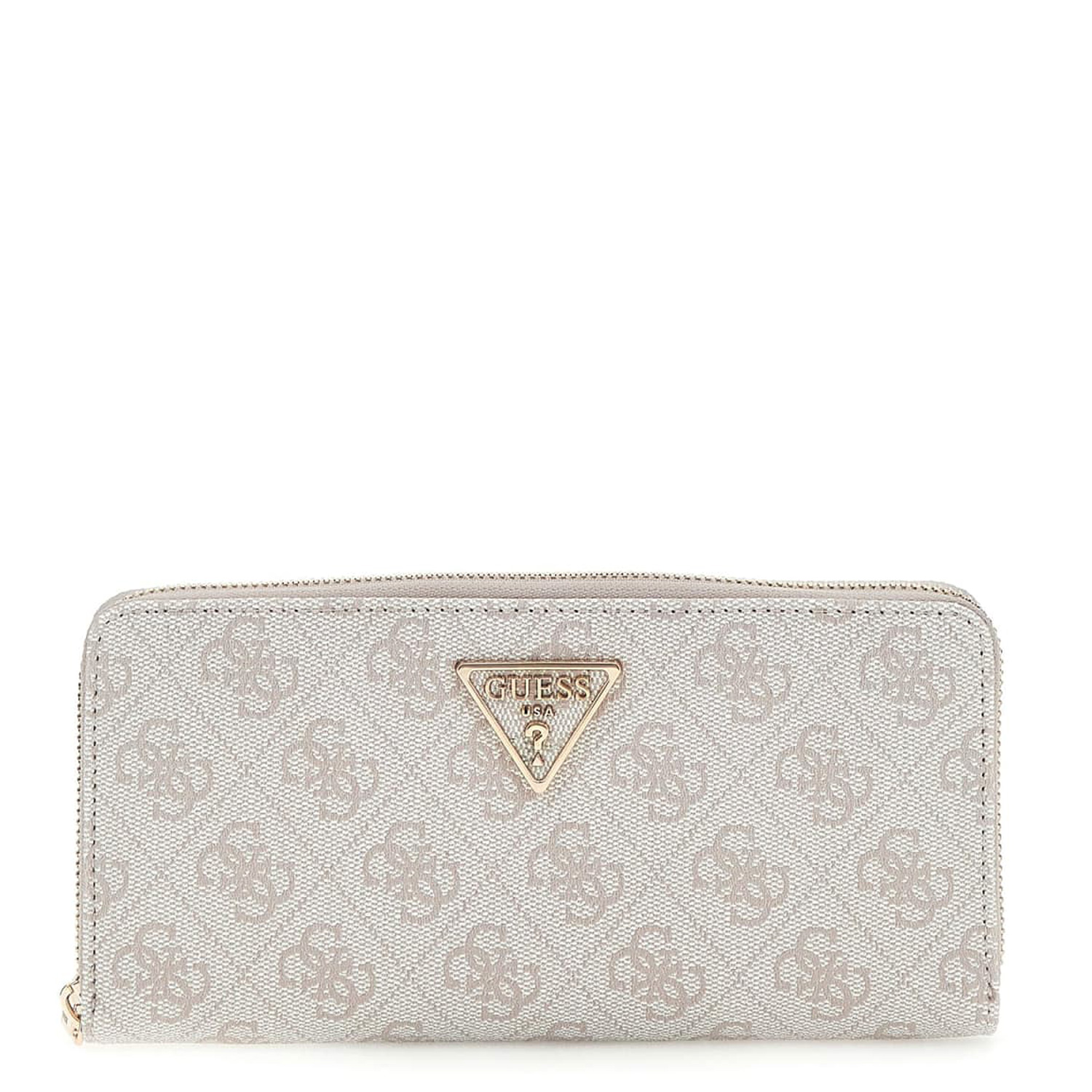 GUESS Damen Geldbörse Laurel Dove Logo grau-15 - Main Image