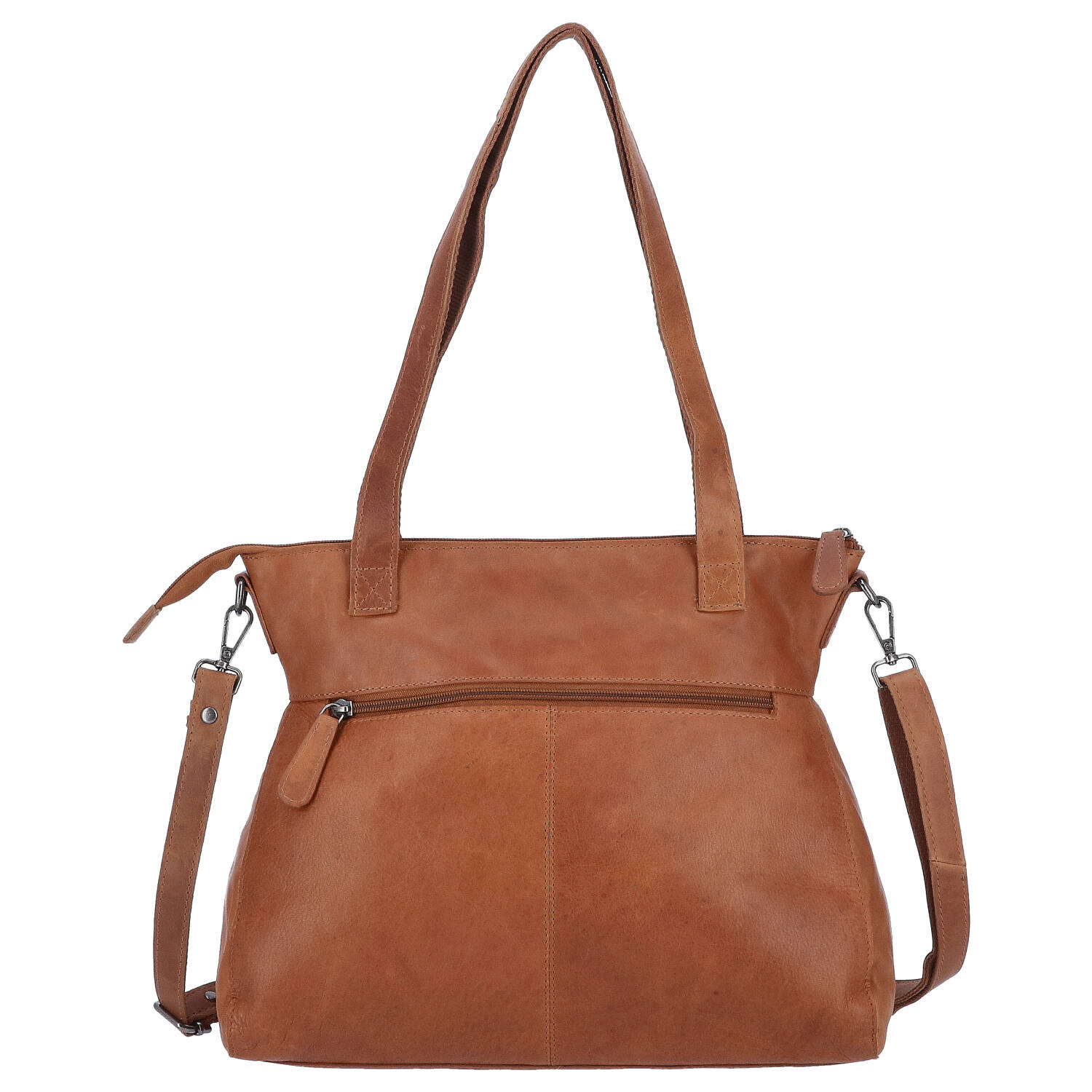 The Skandinavian Brand Damenshopper Leder - Cognac Abbildung 7
