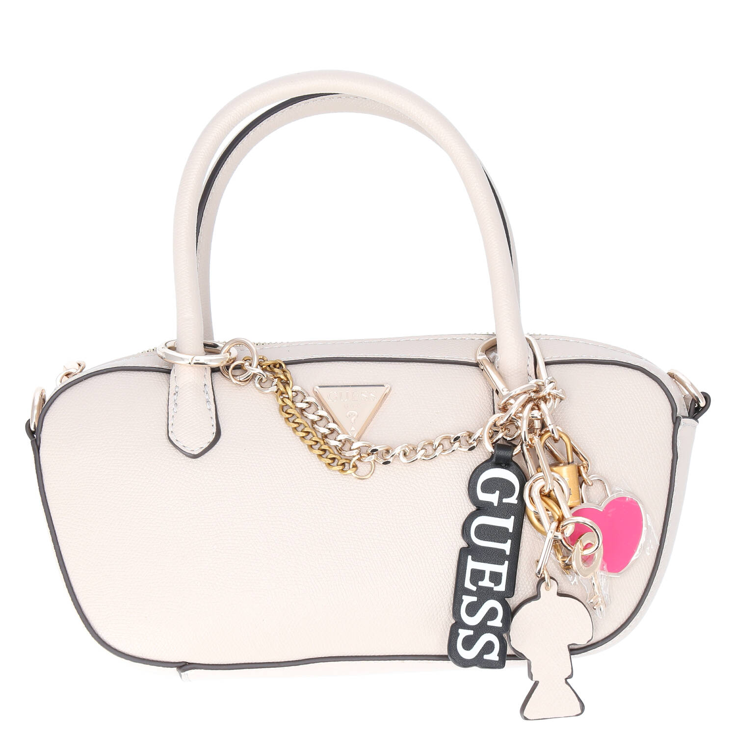GUESS Handtasche Davina Light Taupe Abbildung 1