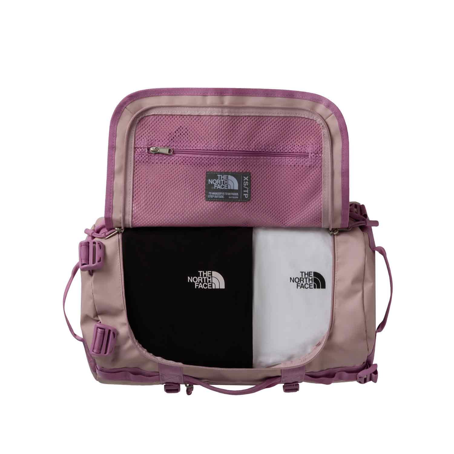 The North Face Reisetasche/Rucksack Base Camp Duffel XS Metal Pink/Hushed Laven Abbildung 4