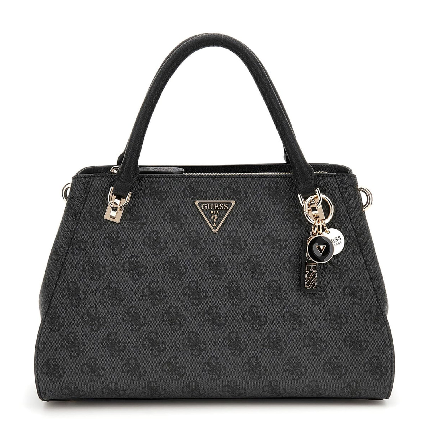 GUESS Handtasche Noelle II Coal Logo