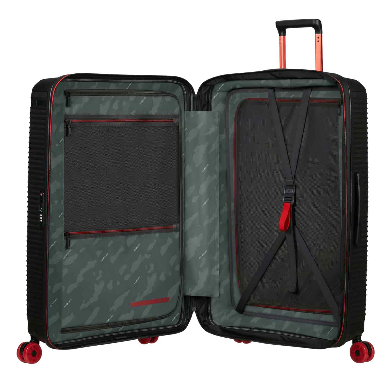 Samsonite Trolley mit 4 Rollen 81 cm Prodiver HS Black Abbildung 4