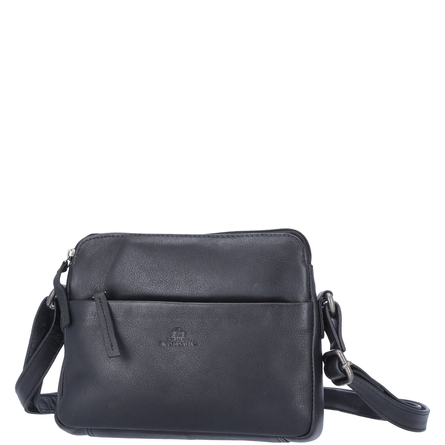 The Skandinavian Brand Damen Ledertasche  schwarz