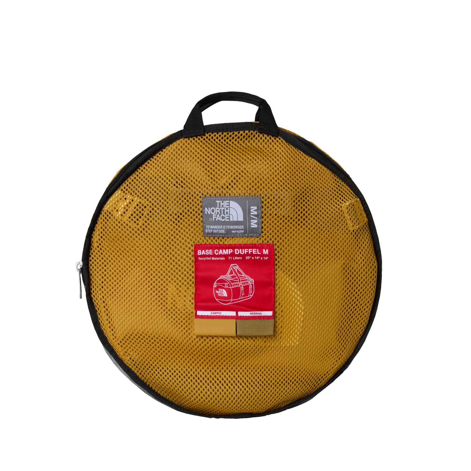 The North Face Reisetasche/Rucksack Base Camp Duffel M Golden Tan/Cedar/Honeye Abbildung 3