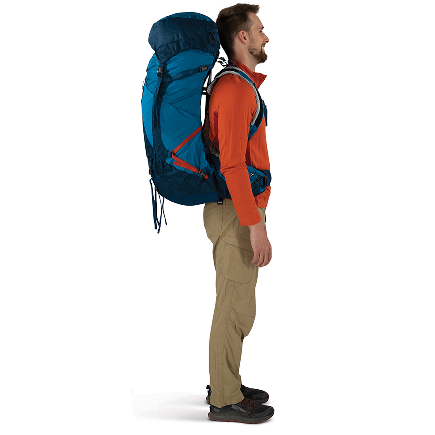OSPREY Wander/Trekkingrucksack S/M Atmos AG LT 65 night shift/scoria blue Abbildung 5
