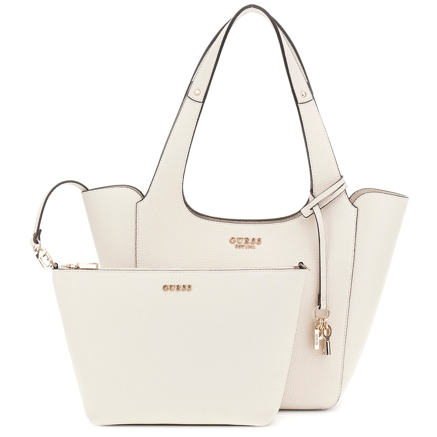 GUESS Shopper Handtasche Helina Bone