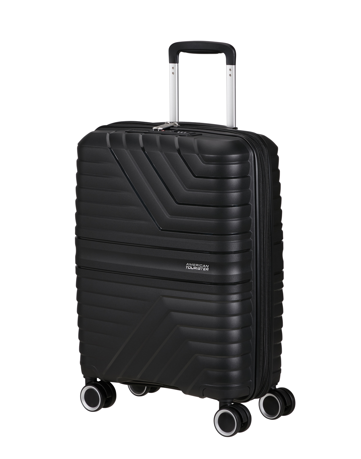 American Tourister Trolley mit 4 Rollen 55 cm Flytwist Shadow Black Abbildung 1