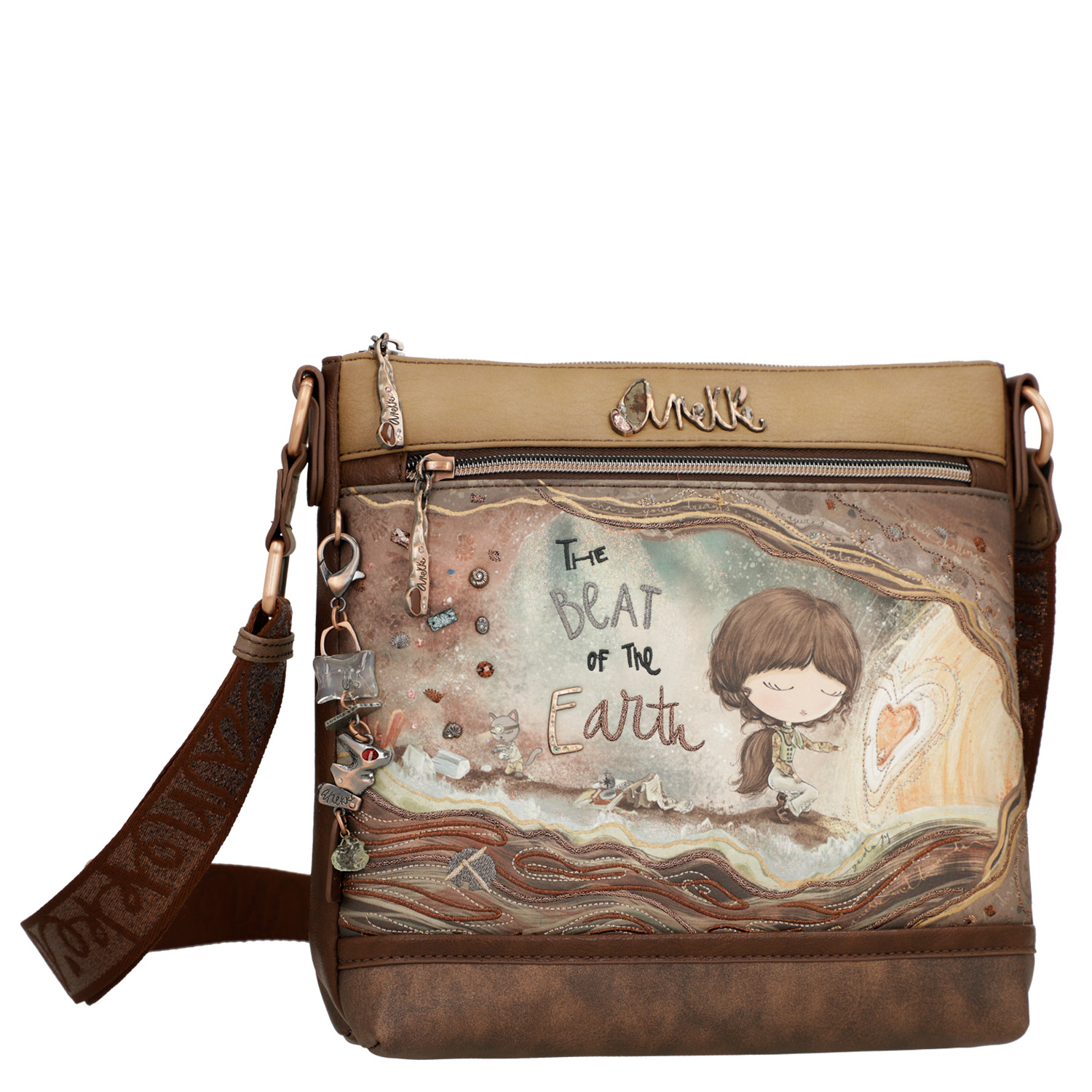 Anekke Mittelgroße Umhängetasche mit 3 Fächern CORE multicolor Abbildung 1 Anekke Mittelgroße Umhängetasche mit 3 Fächern CORE multicolor Abbildung 1