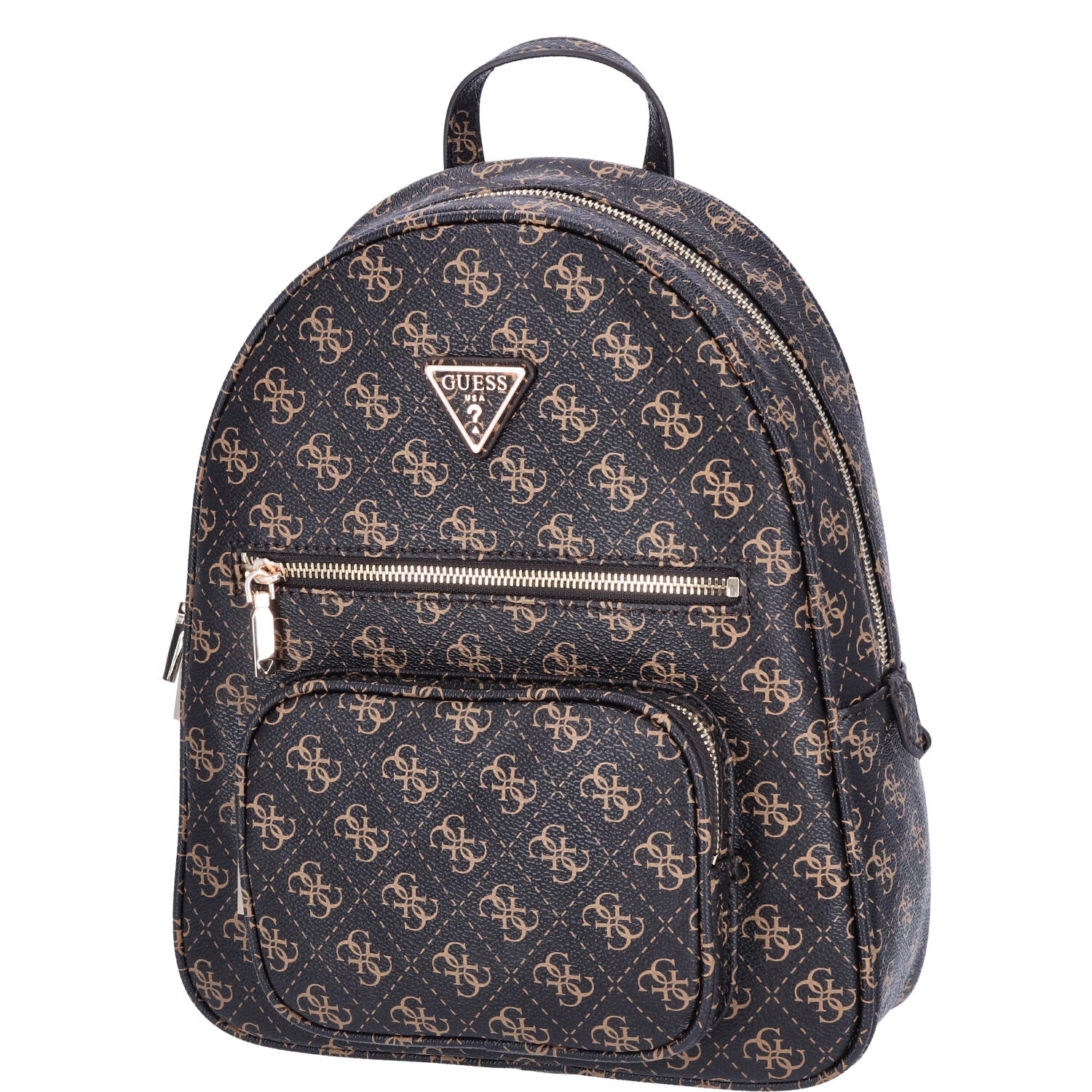 GUESS Damen Rucksack Eco Elements Brown Logo Abbildung 1