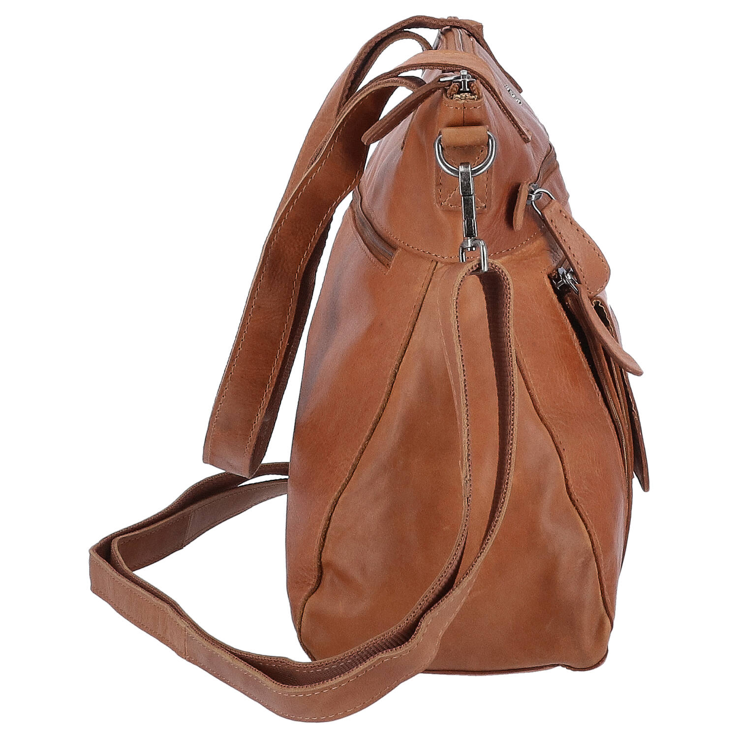 The Skandinavian Brand Damenshopper Leder - Cognac Abbildung 4